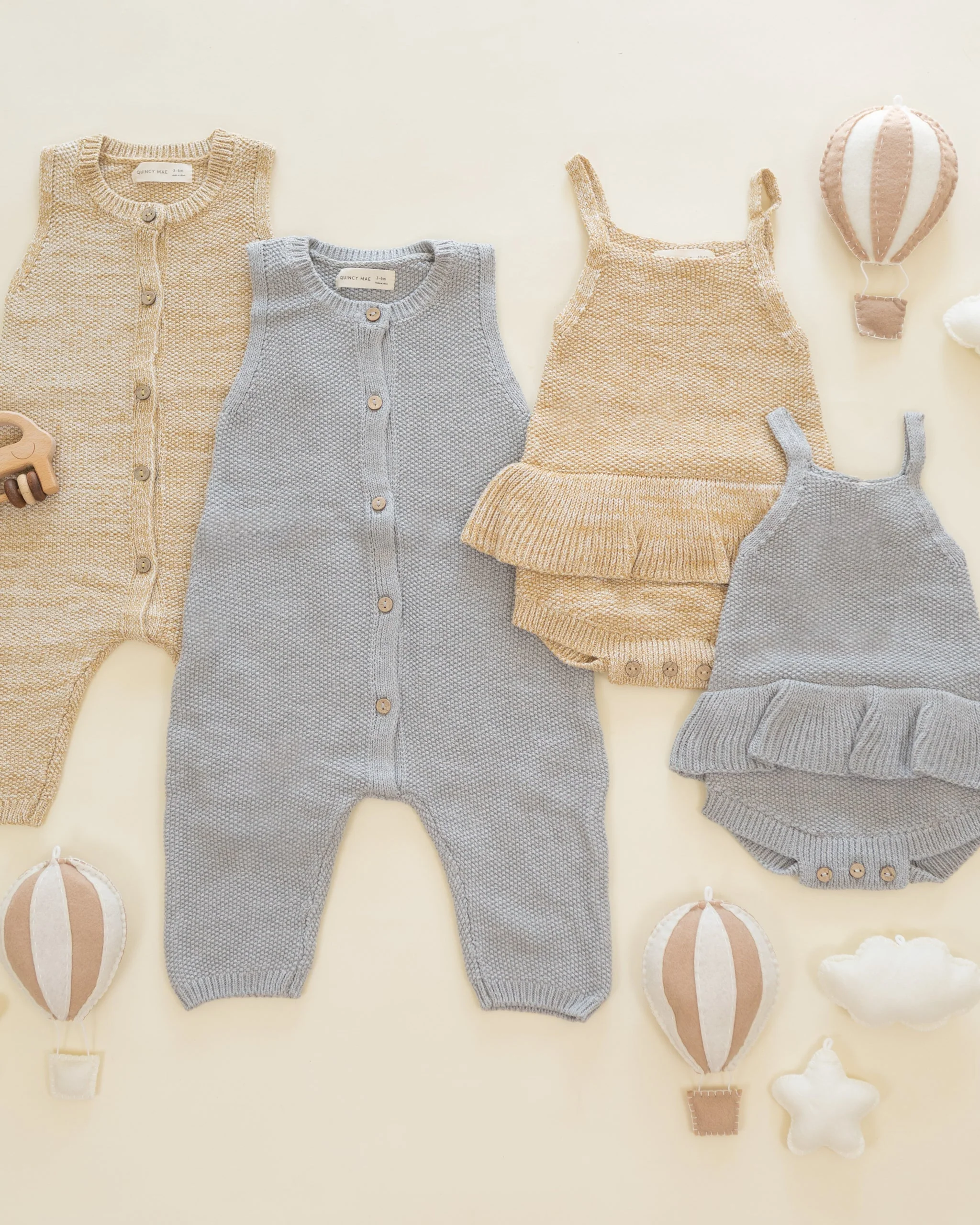 Knit Jumpsuit Heathered Honey - Image 4