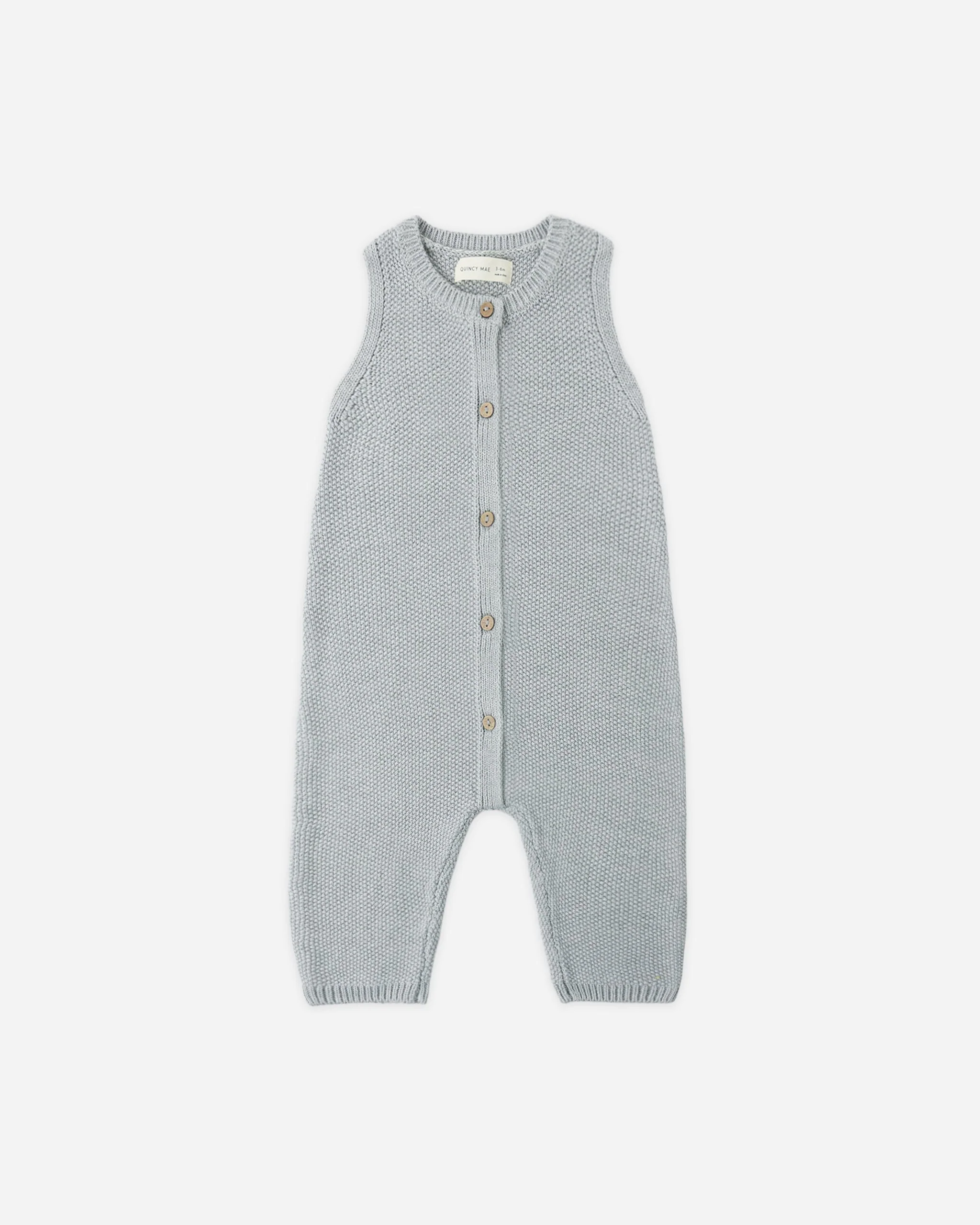 Knit Jumpsuit Heathered Sky