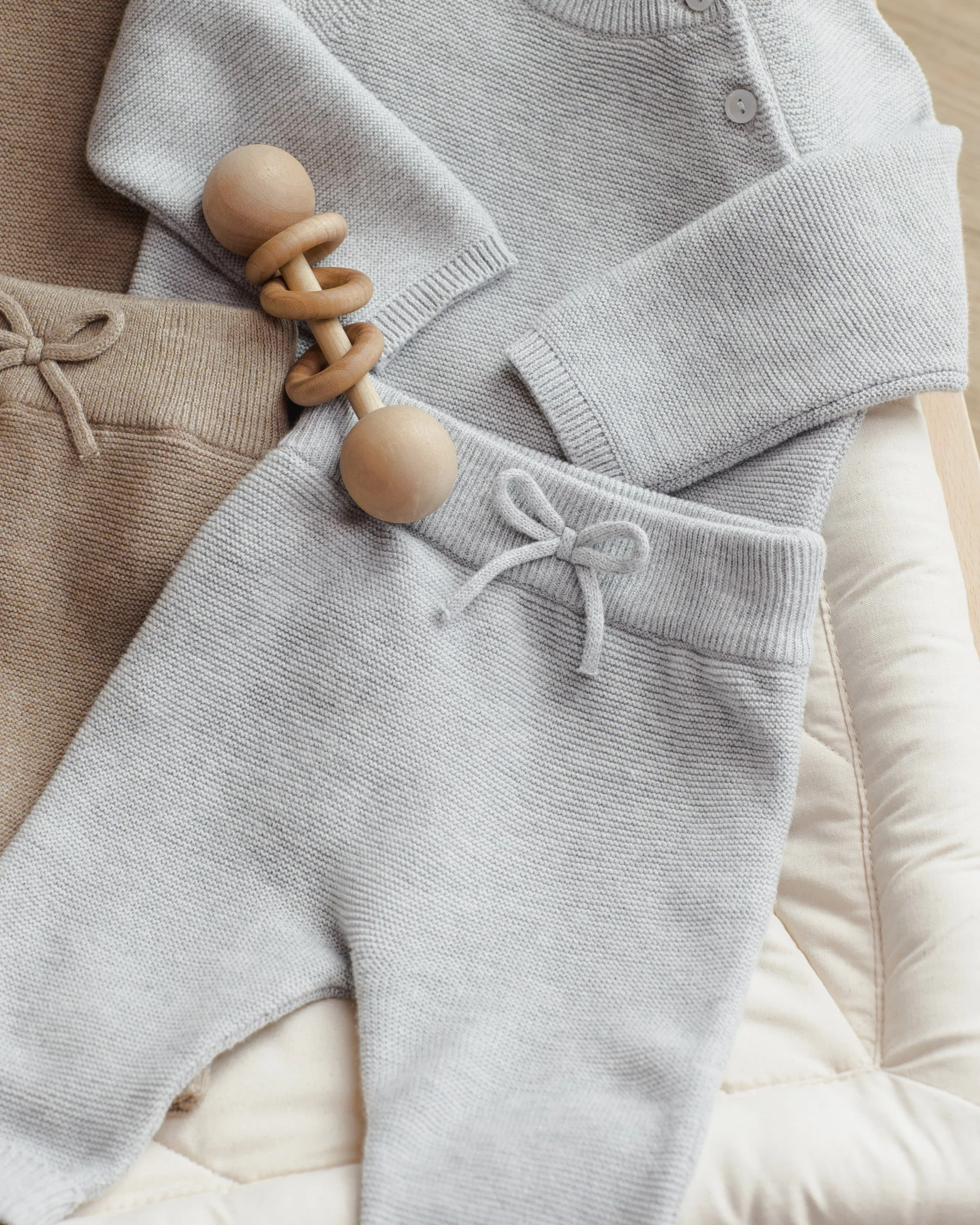 Knit Pant || Heathered Dusty Blue - Image 6
