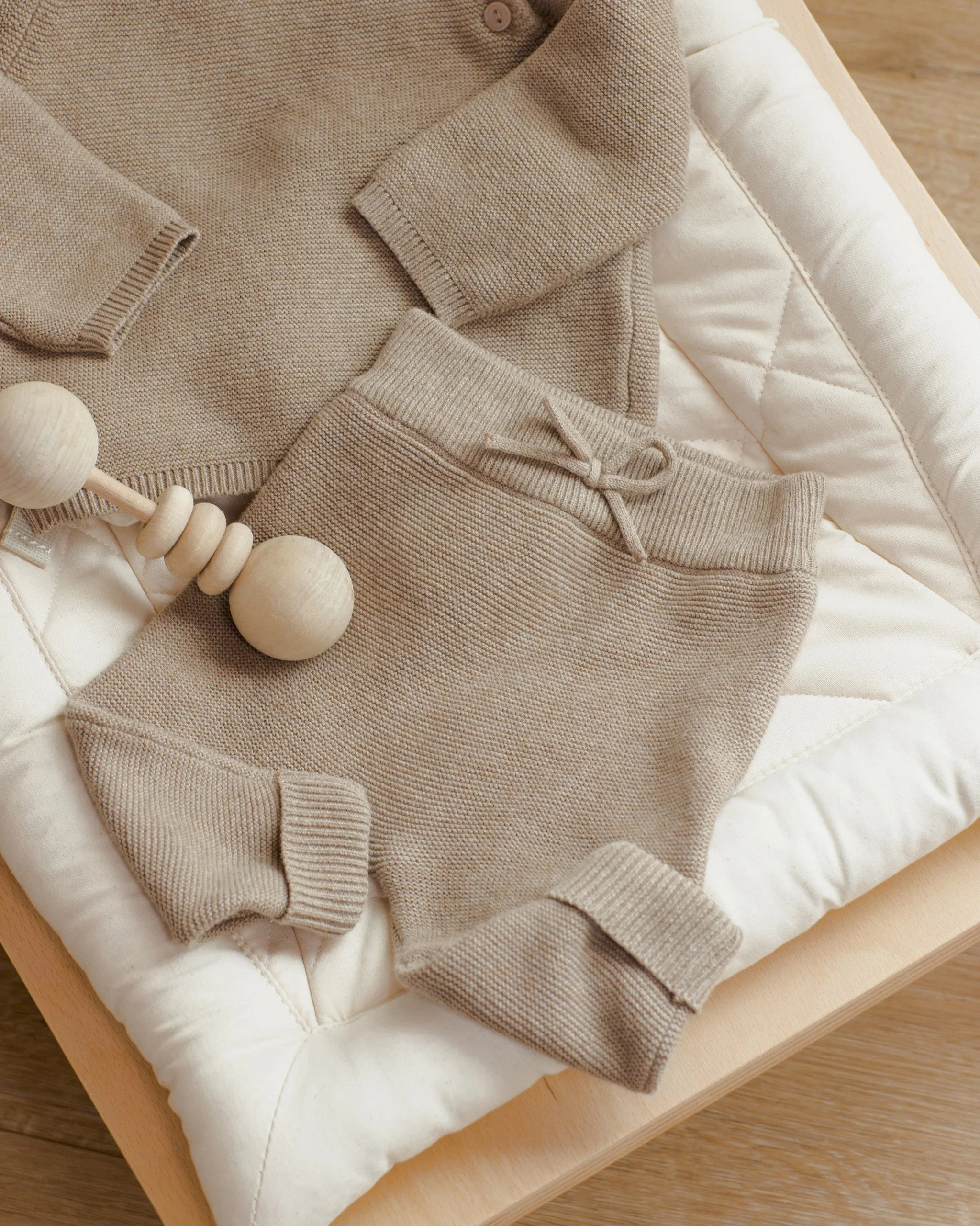 Knit Pant || Heathered Mocha - Image 4