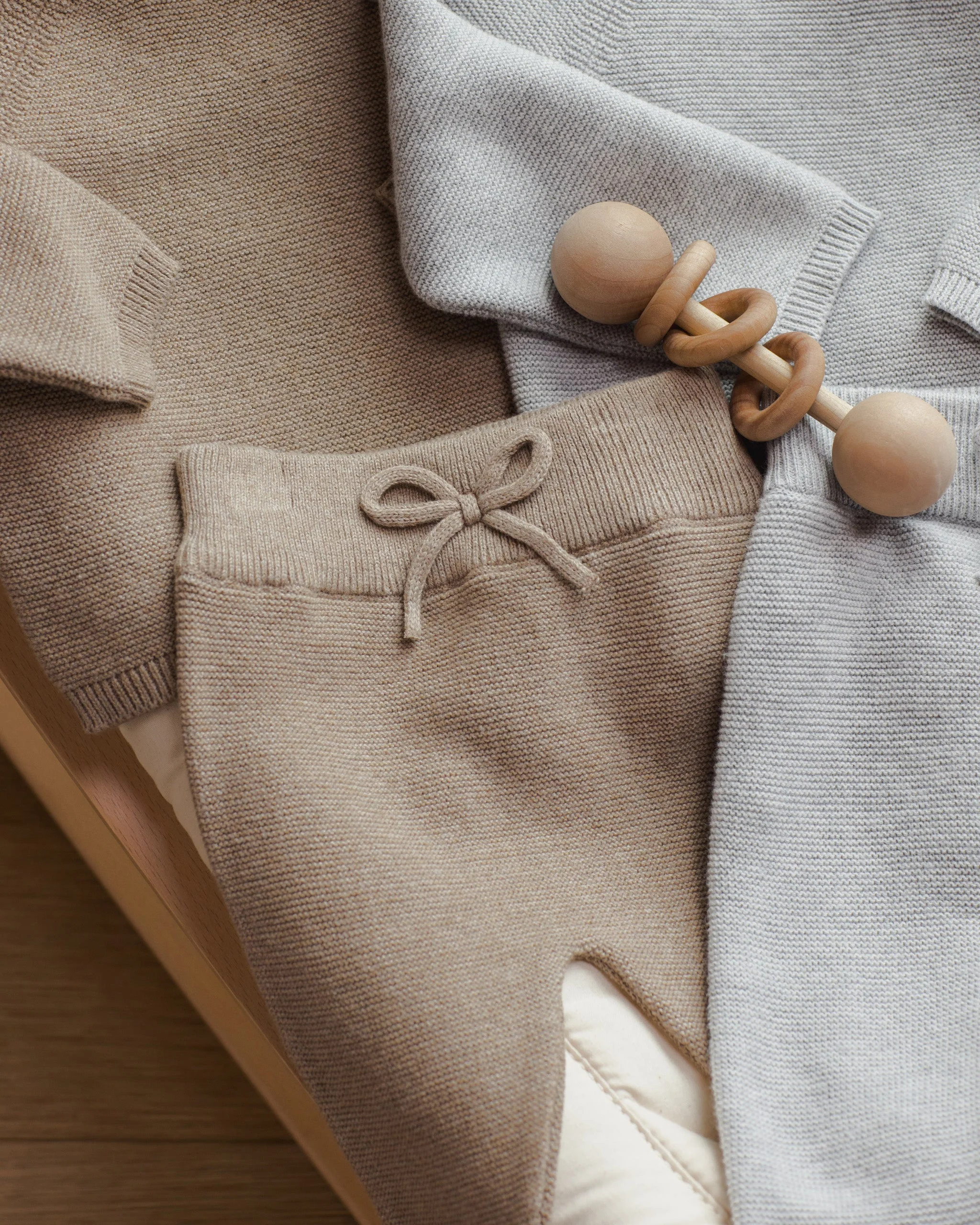 Knit Pant || Heathered Mocha - Image 5