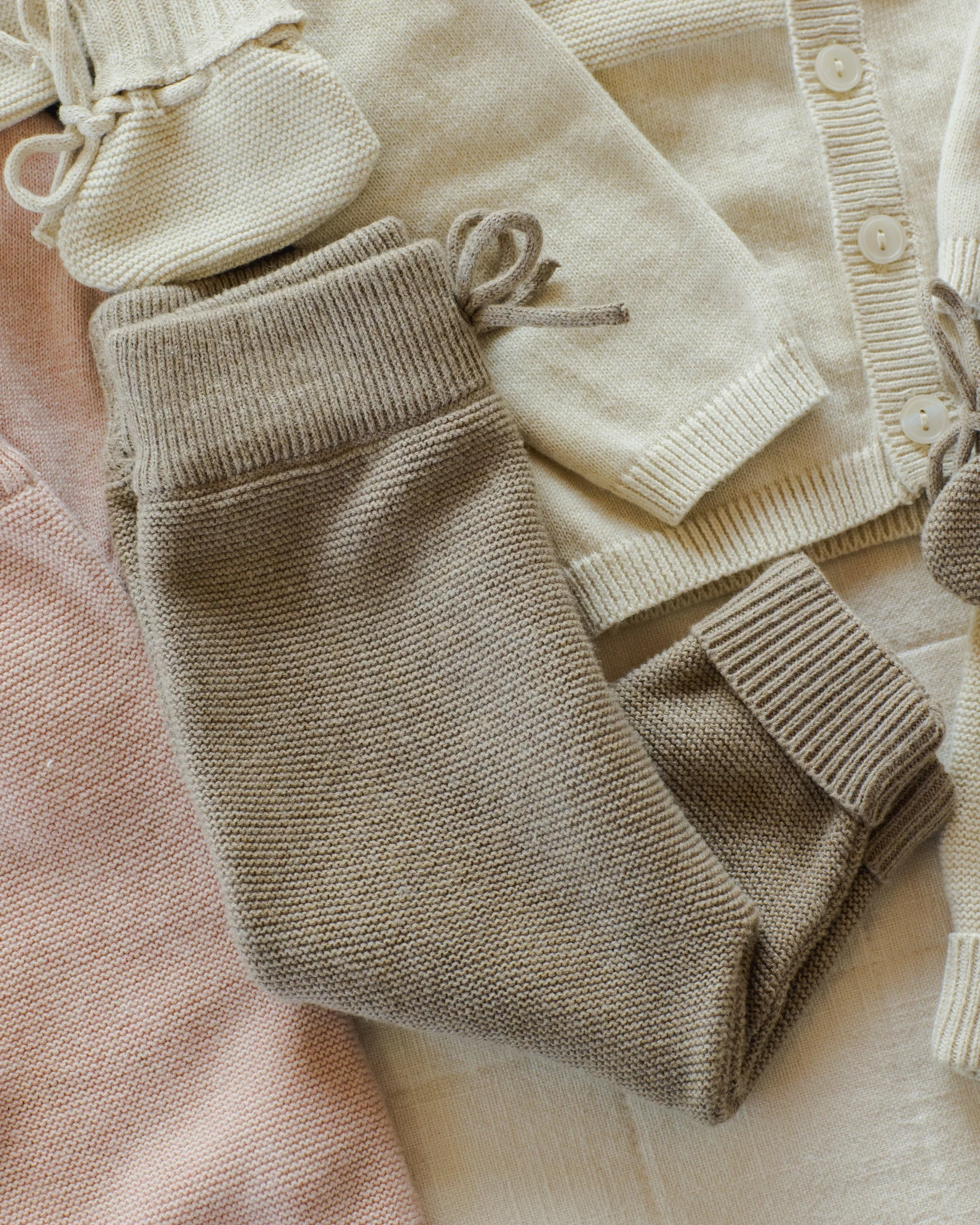 Knit Pant || Heathered Mocha - Image 6