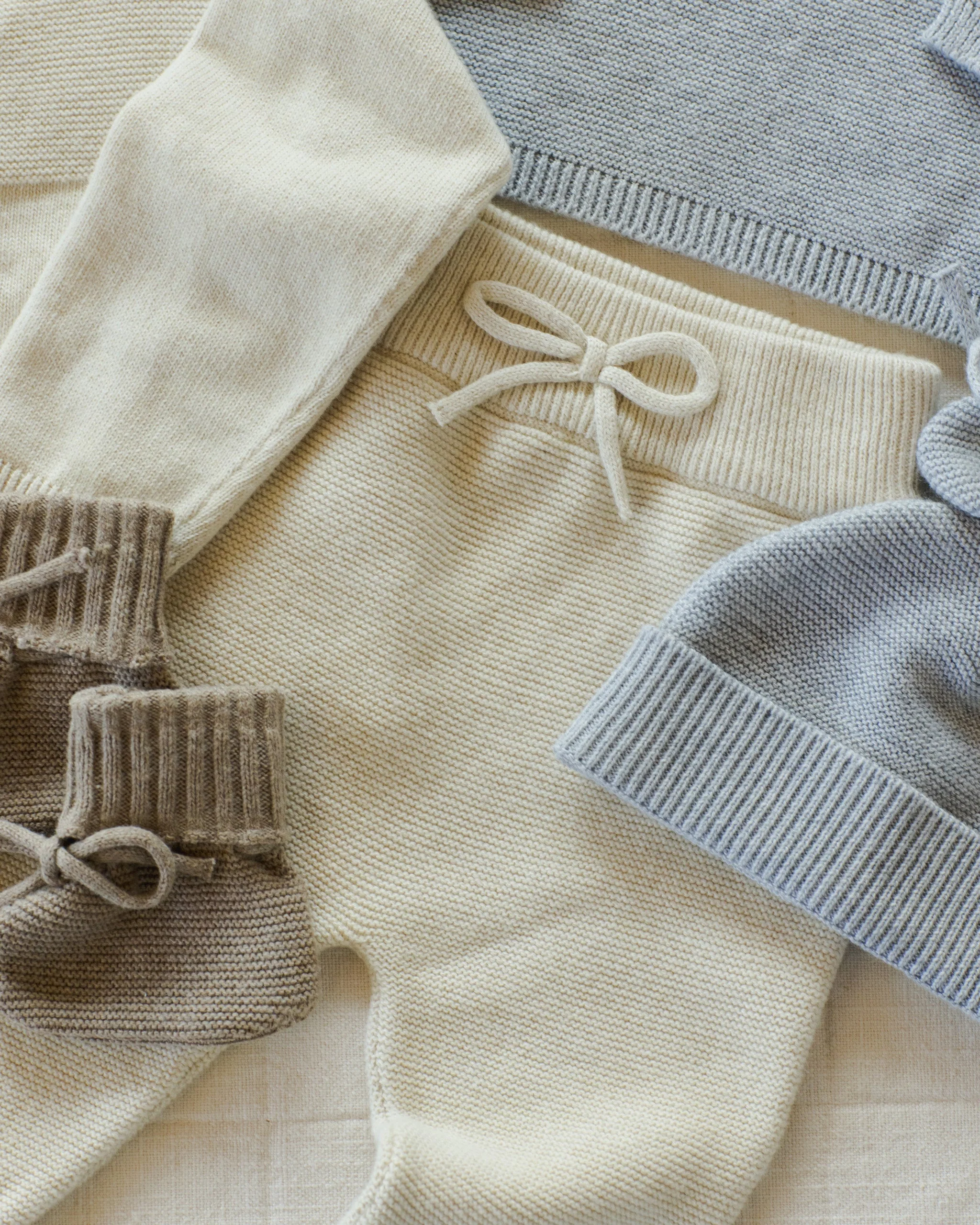 Knit Pant || Heathered Natural - Image 5