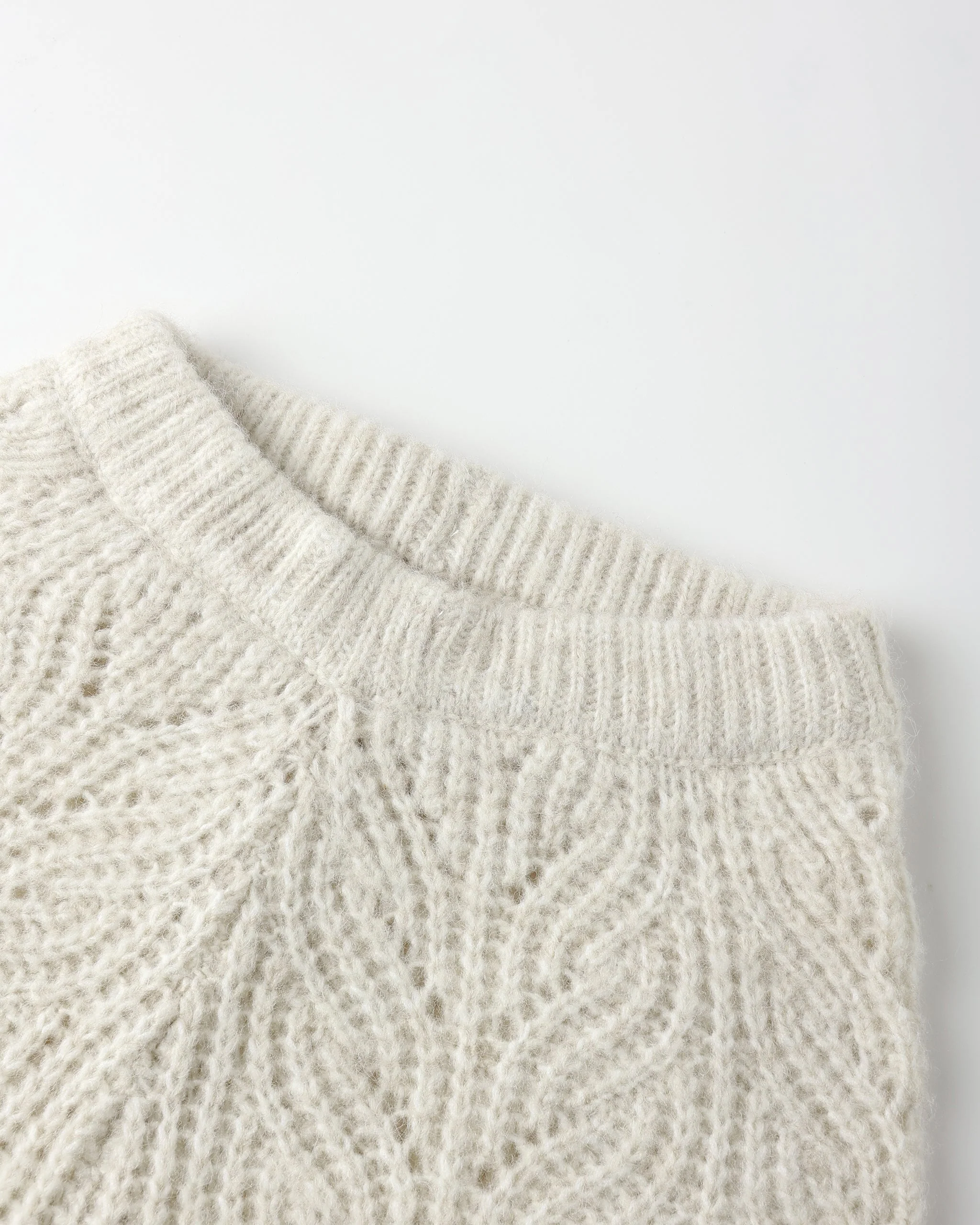 Knit Pant || Heathered Oatmeal - Image 4