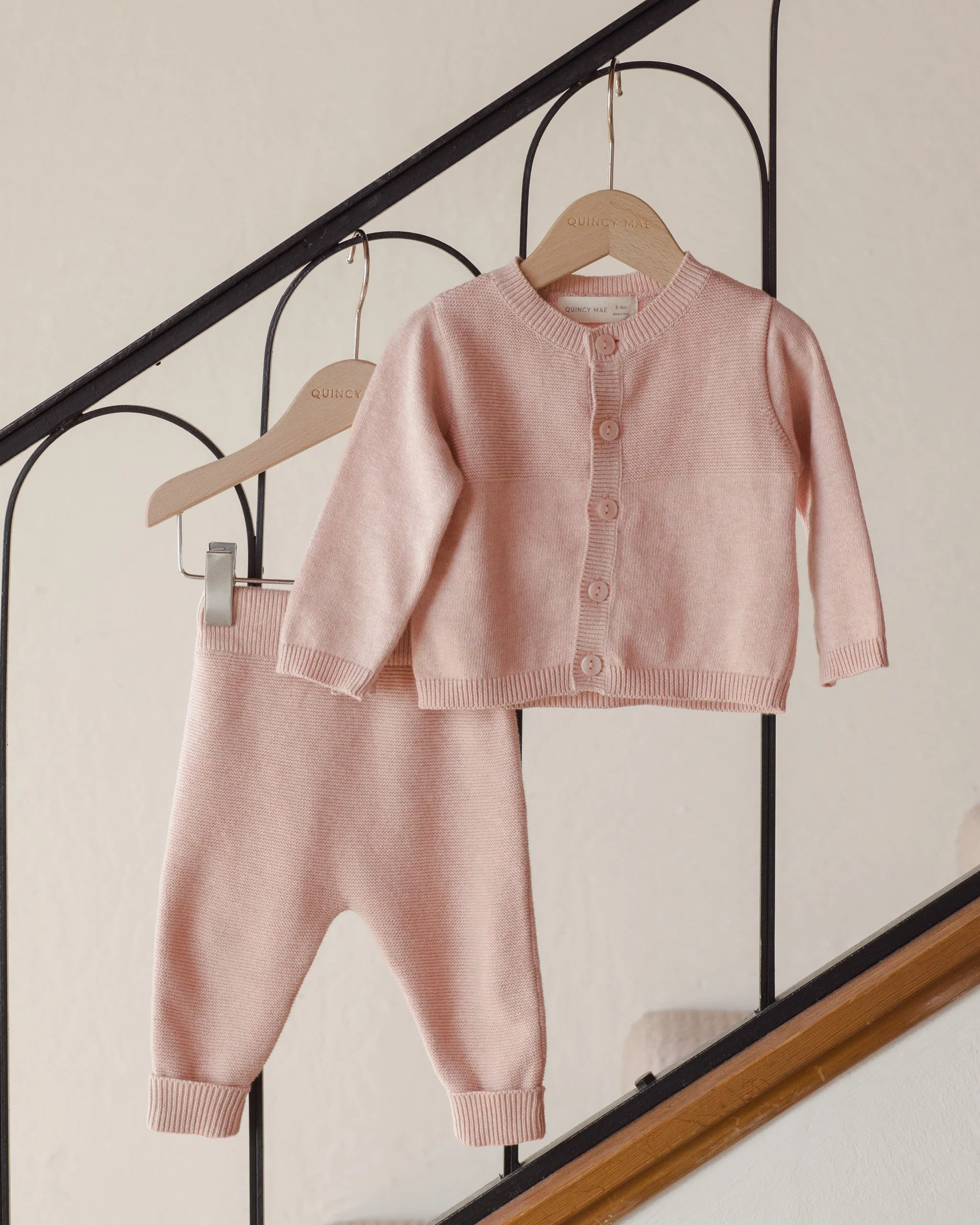 Knit Pant || Heathered Rose - Image 6