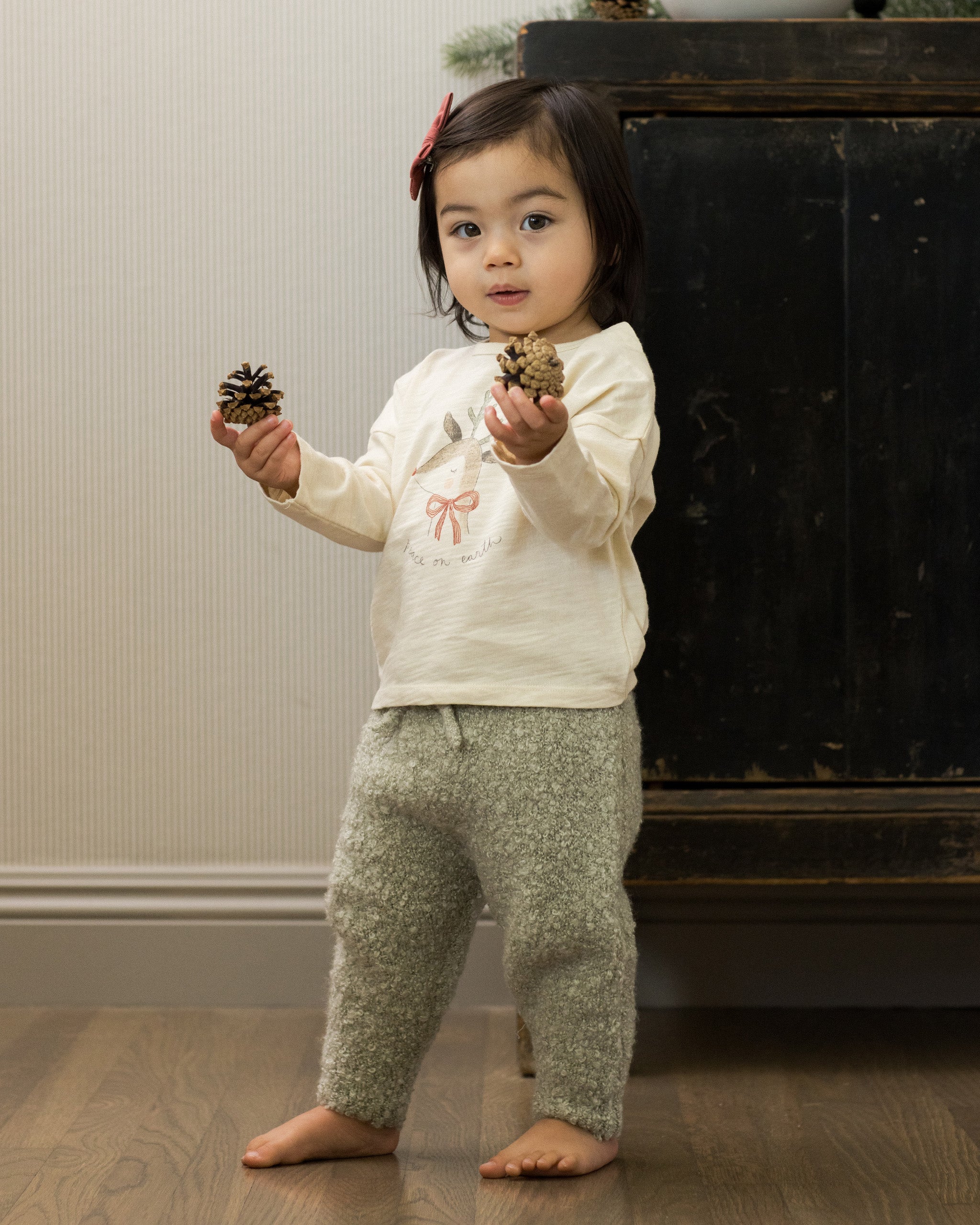Knit Pant || Pistachio Boucle - Image 3