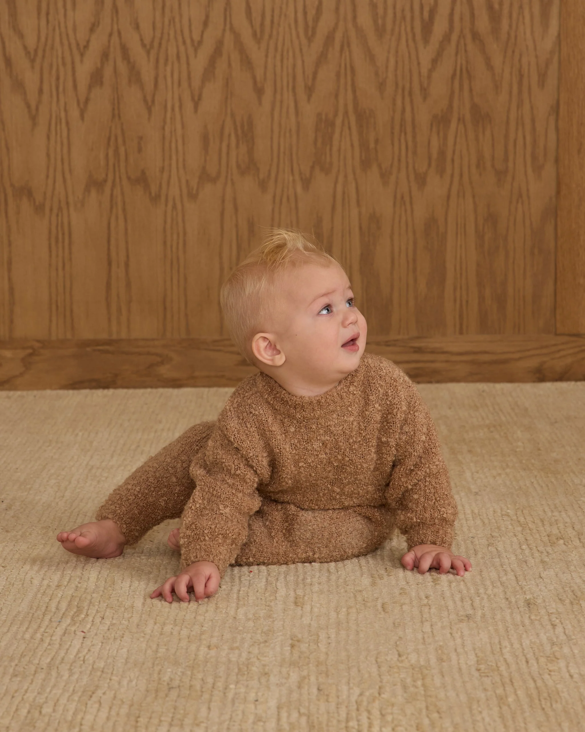 Knit Pant || Toffee Boucle - Image 2