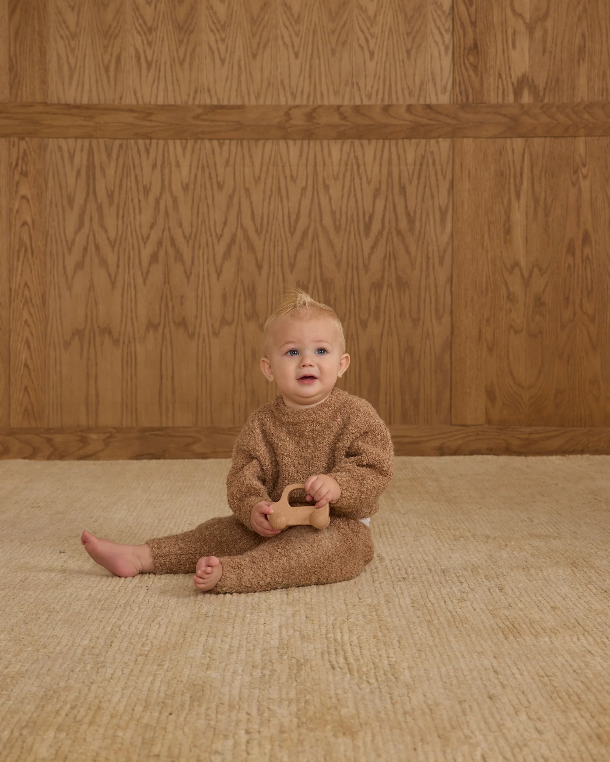 Knit Pant || Toffee Boucle - Image 3