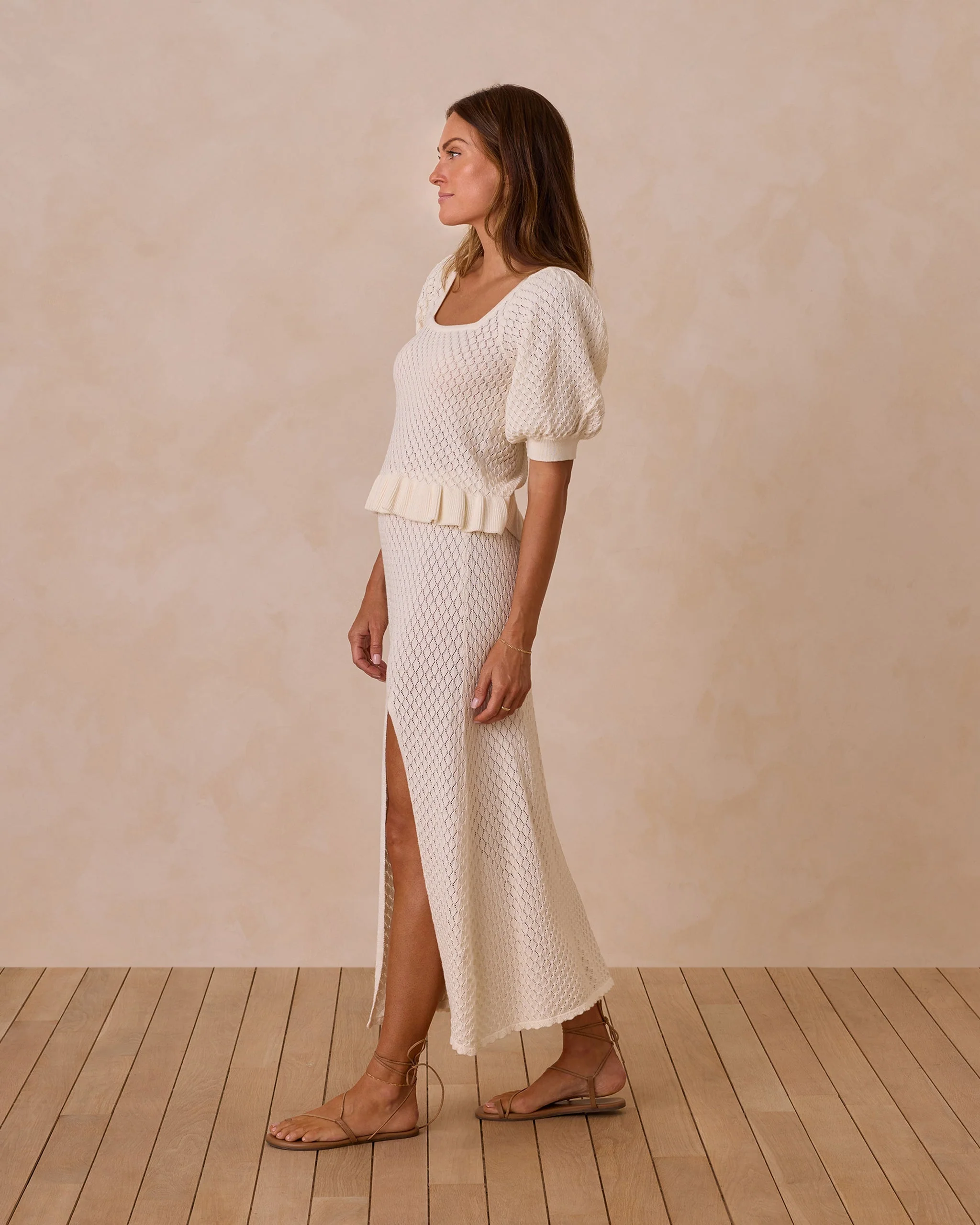 Knit Skirt || Ivory - Image 4