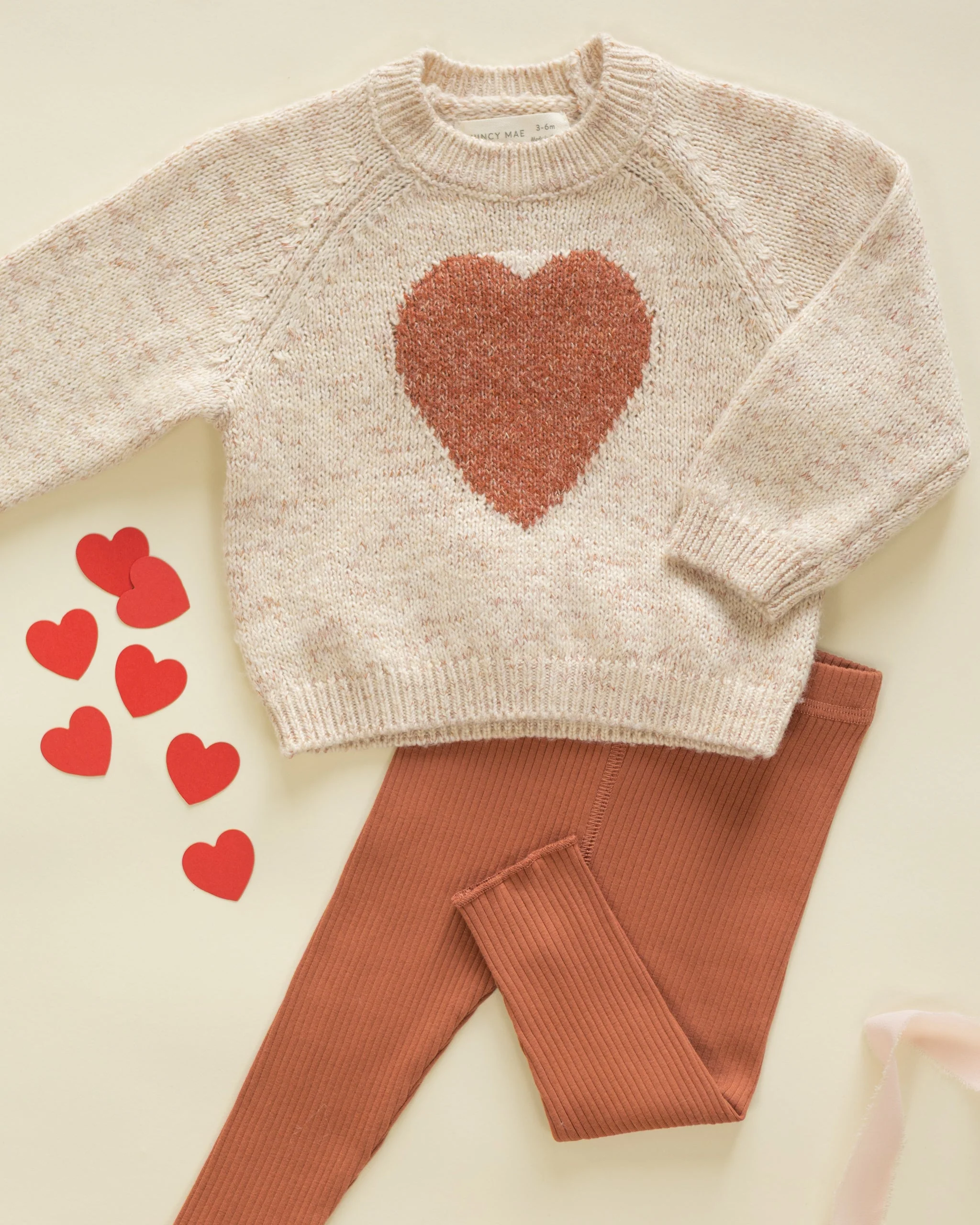 Knit Sweater Red Heart - Image 2