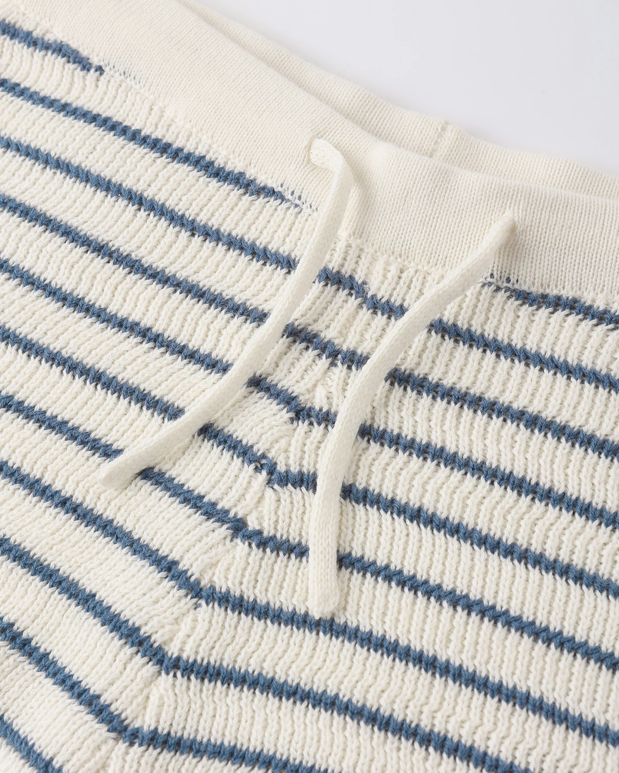 Knit Vest Set Marine Stripe - Image 8