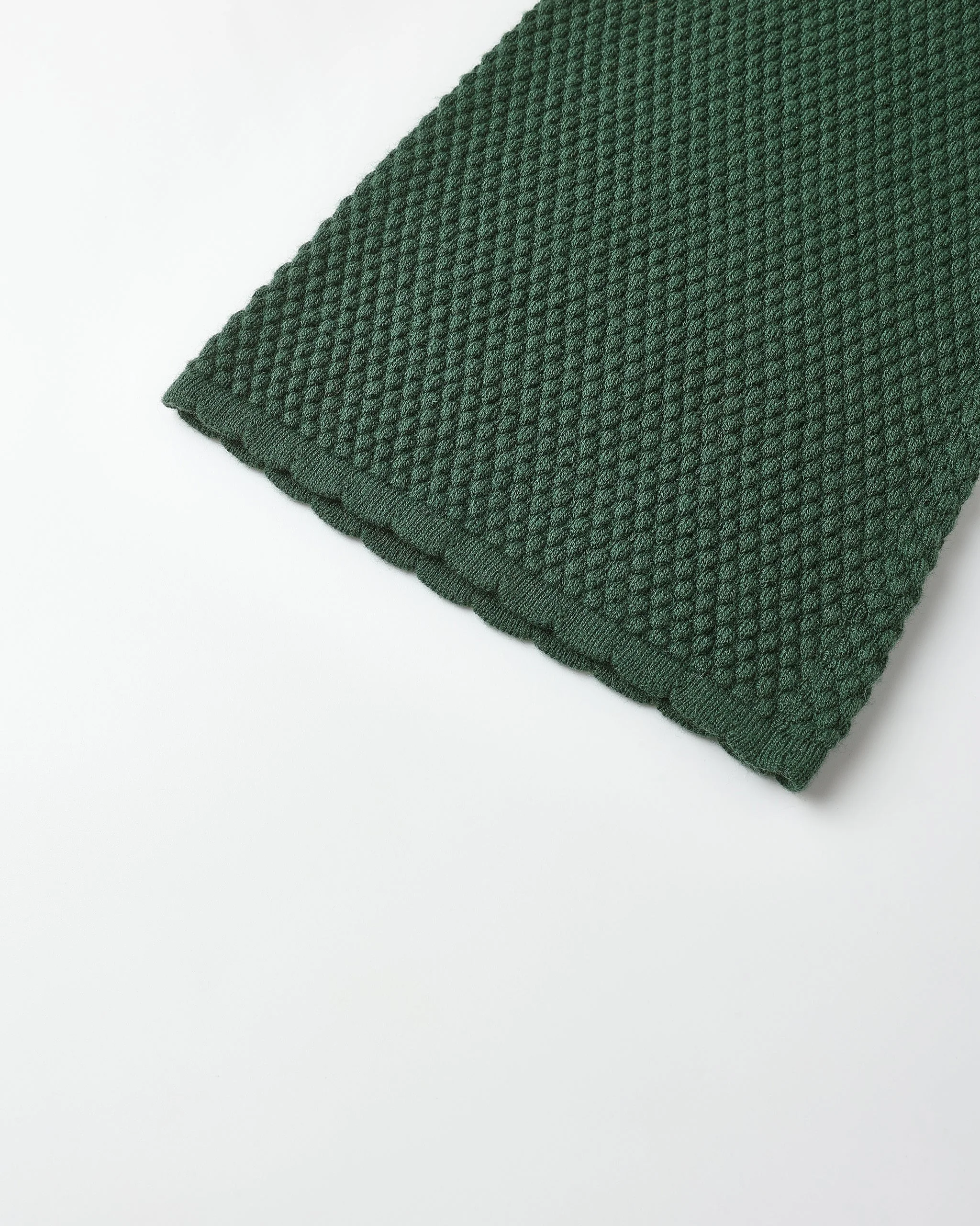 Knit Wide Leg Pant || Green - Image 6