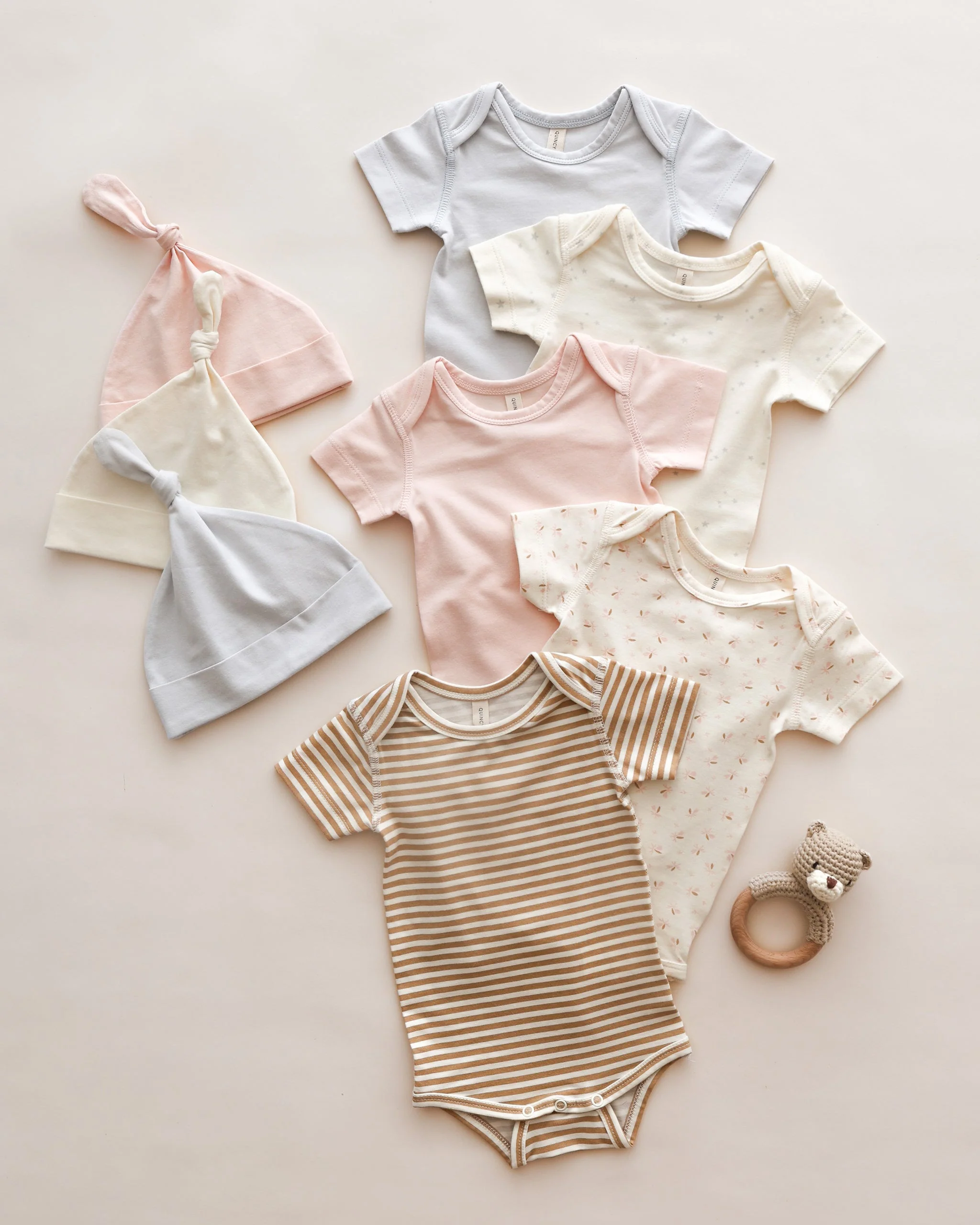 Knotted Baby Hat || Ivory - Image 6