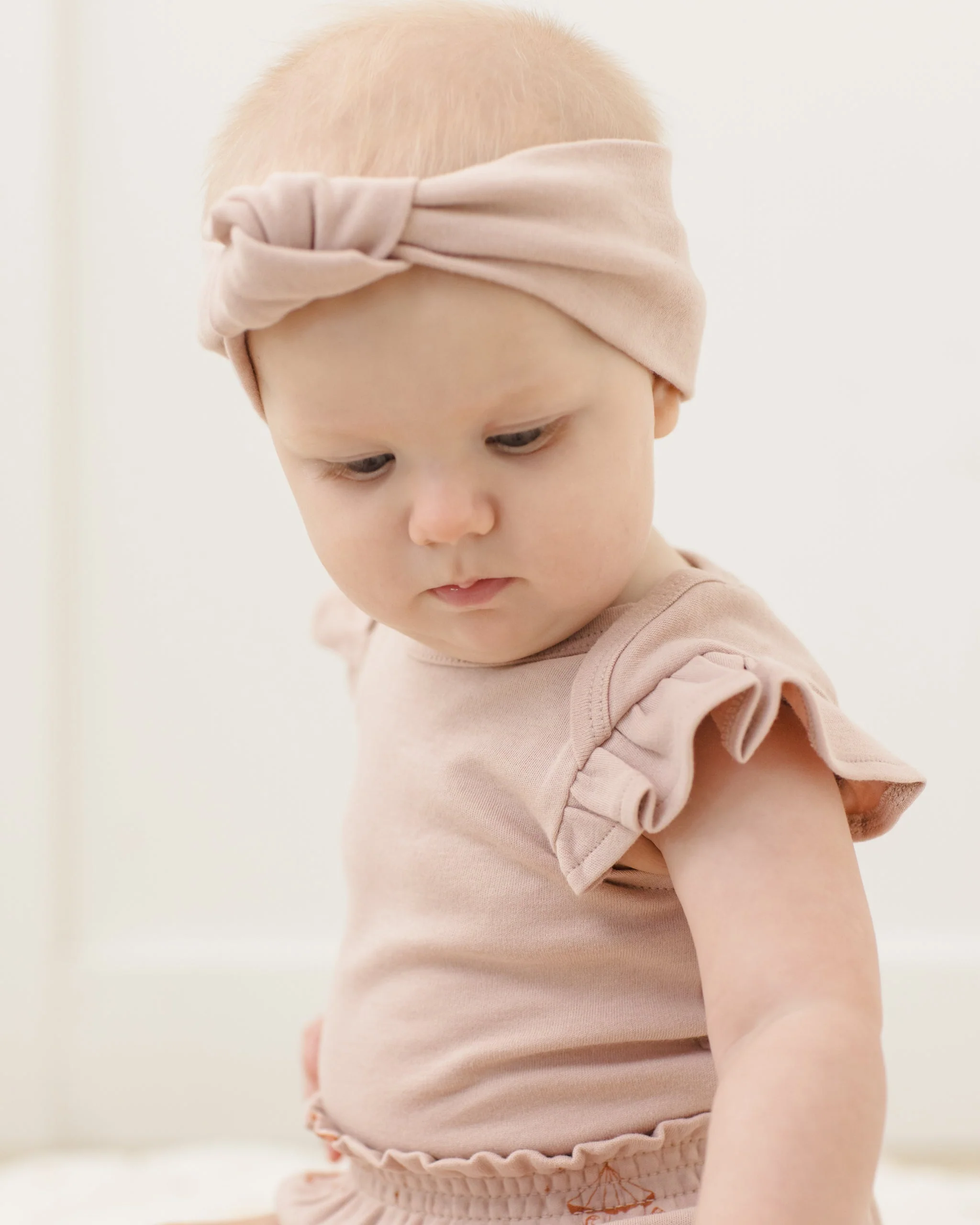 Knotted Headband Blush - Image 4