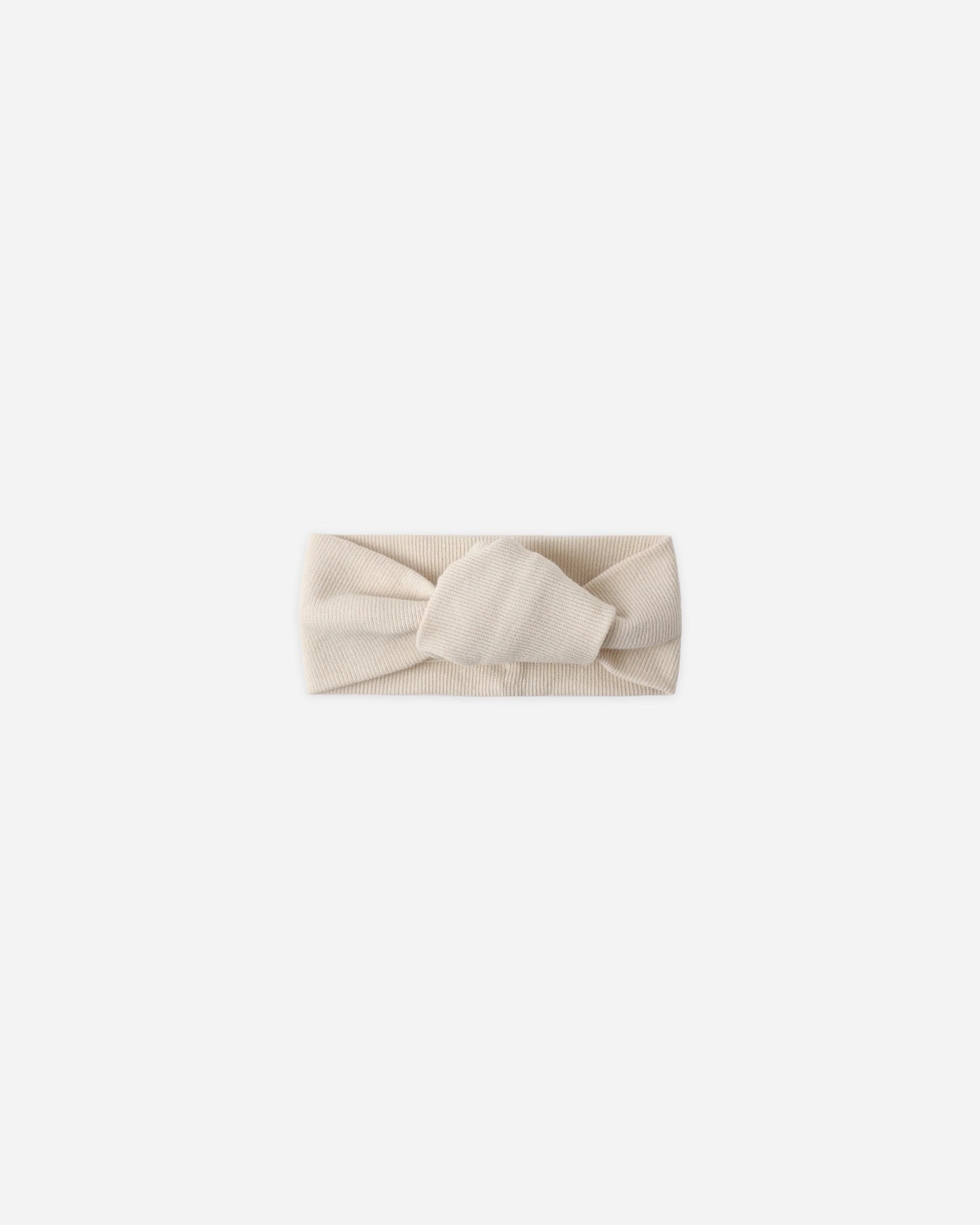 Knotted Headband Ecru