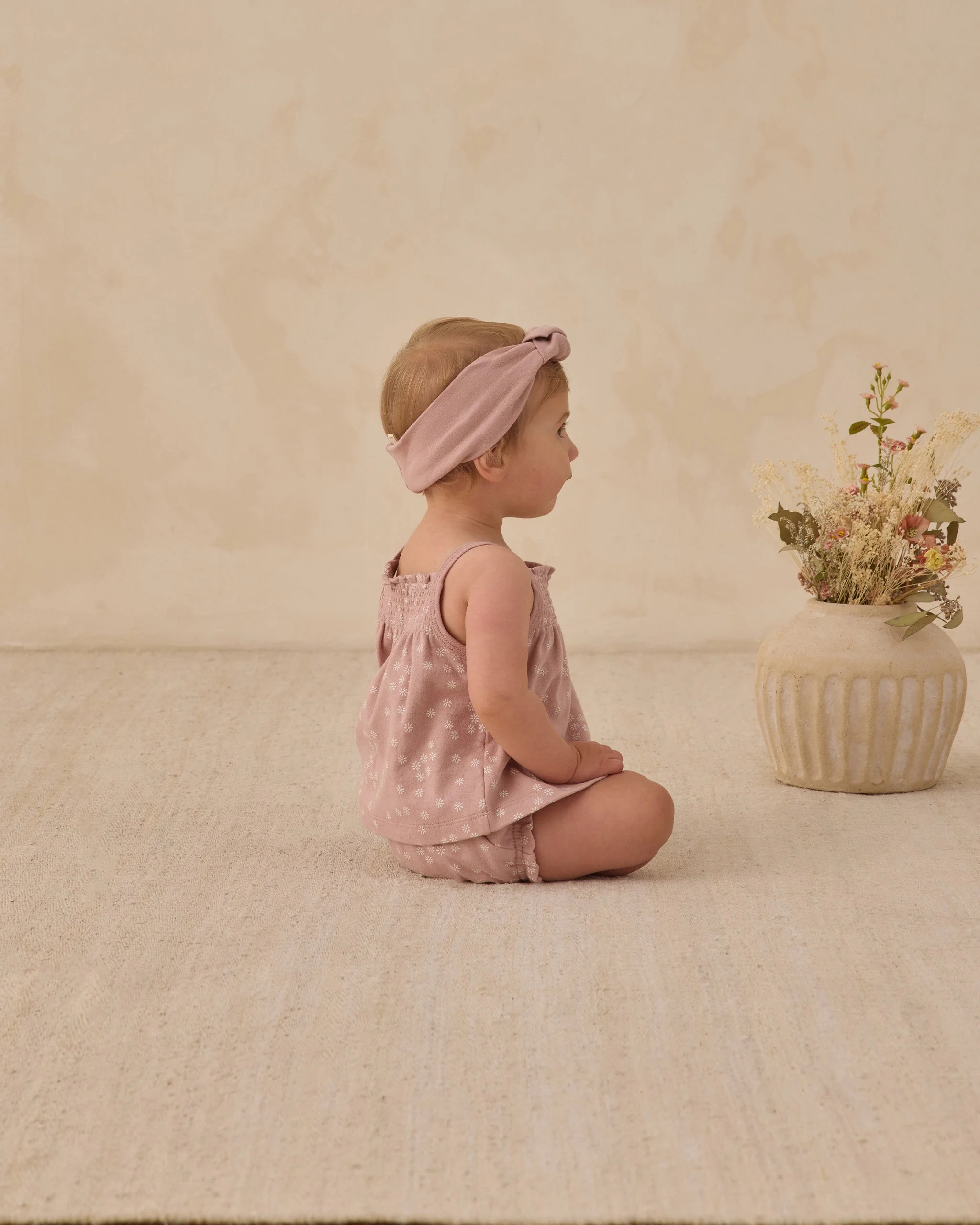 Knotted Headband Mauve - Image 4