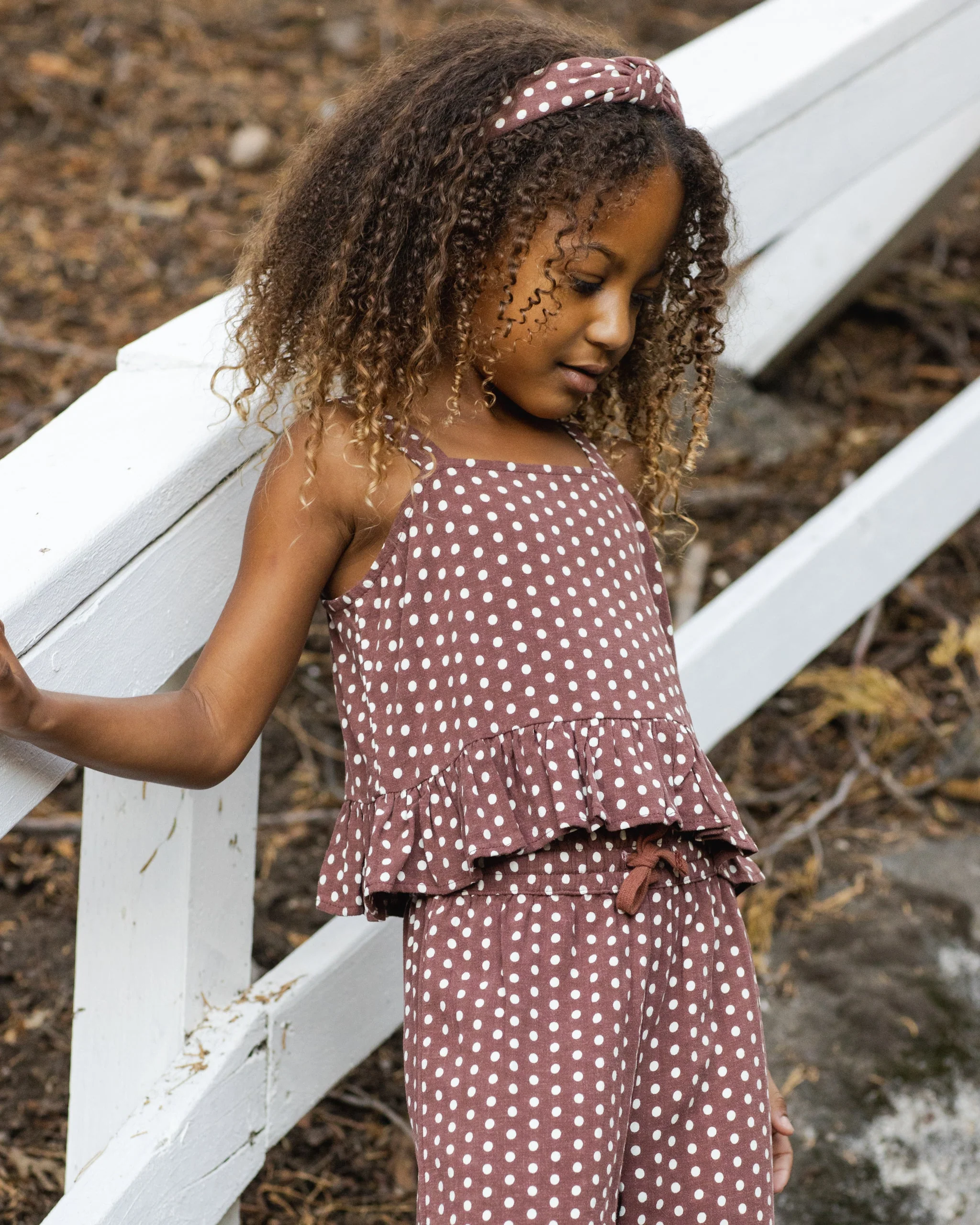 Knotted Headband Polka Dot - Image 3