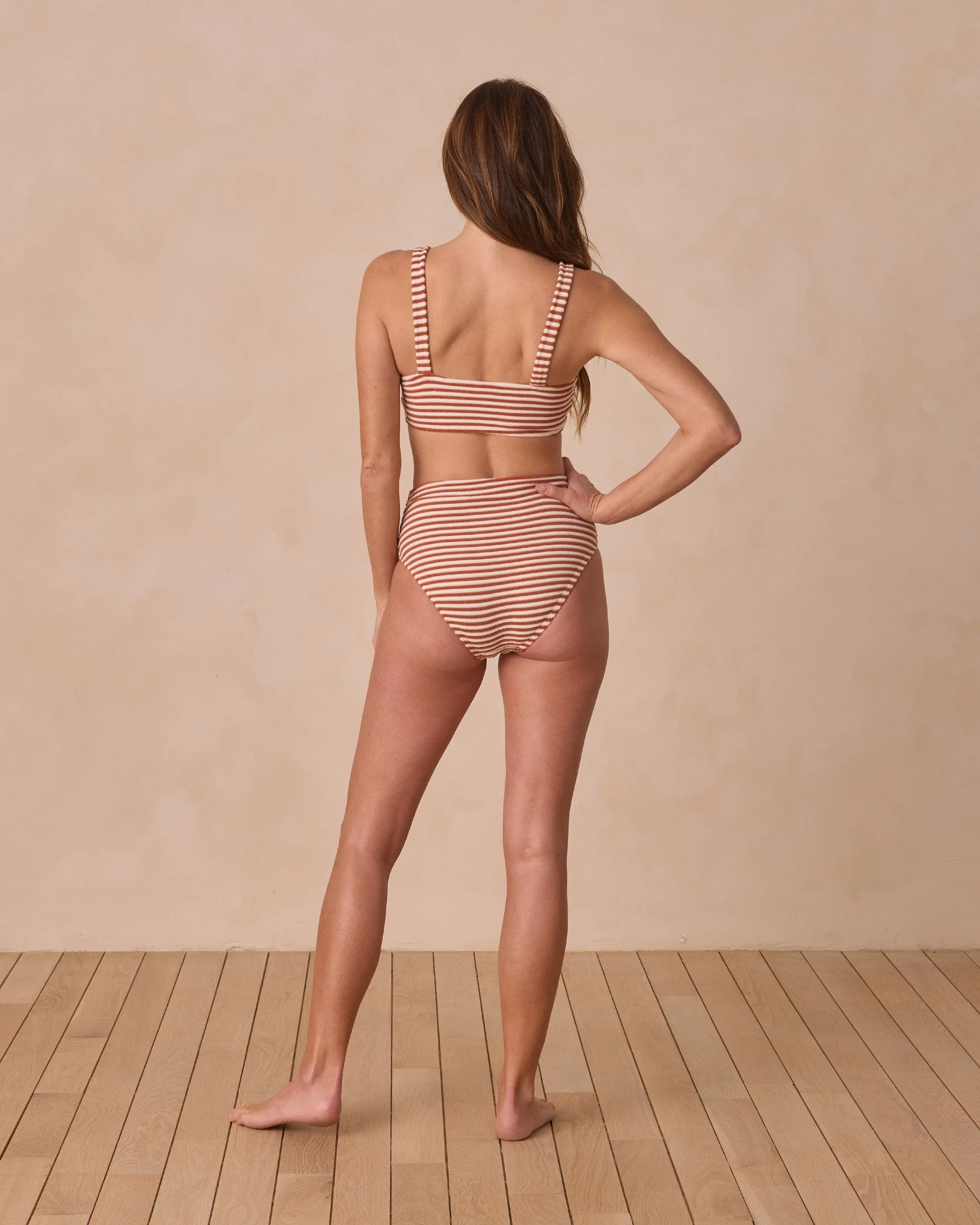 Lany Bikini Top | Poppy Stripe - Image 4
