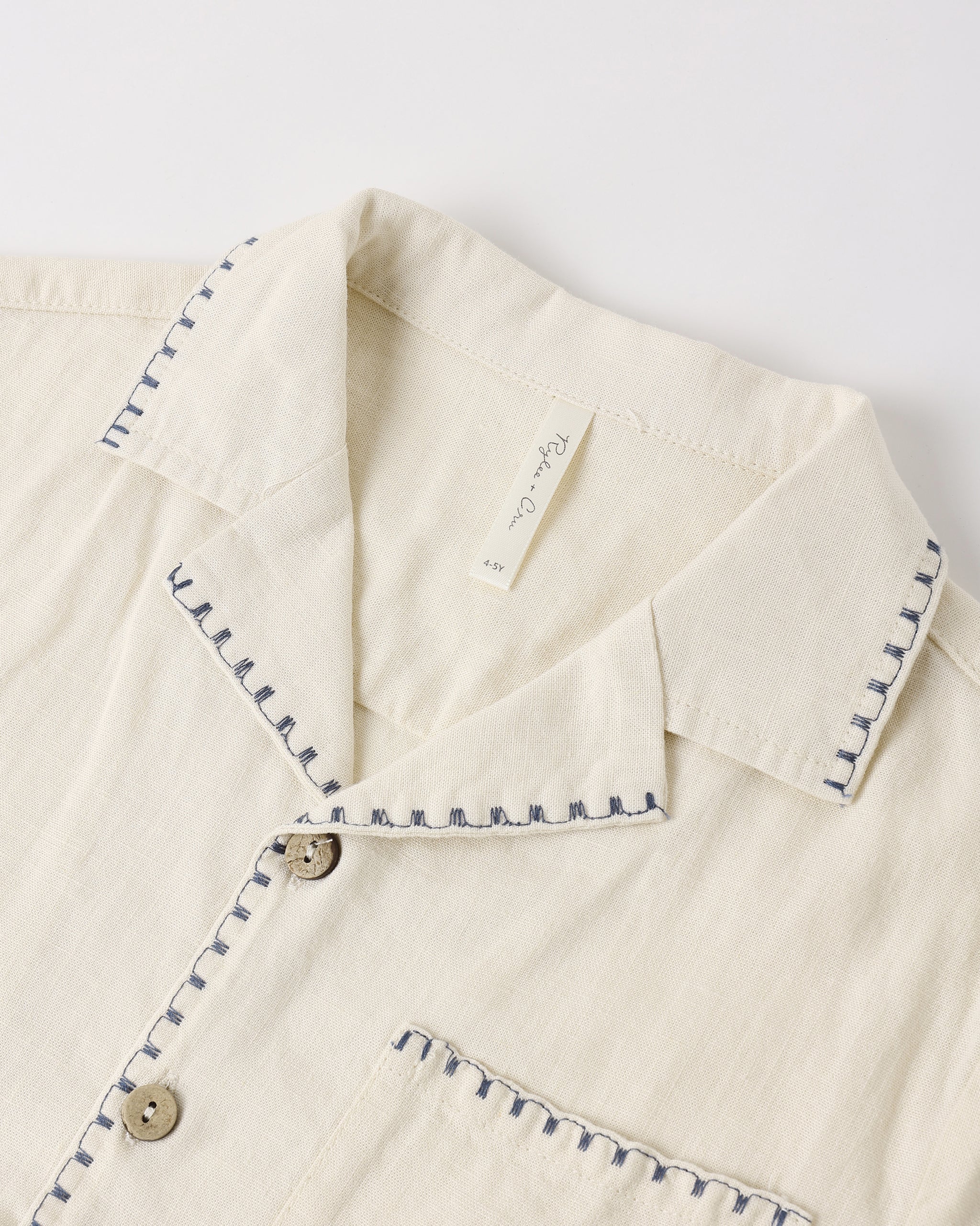 Lapel Collar Shirt Sailor - Image 8