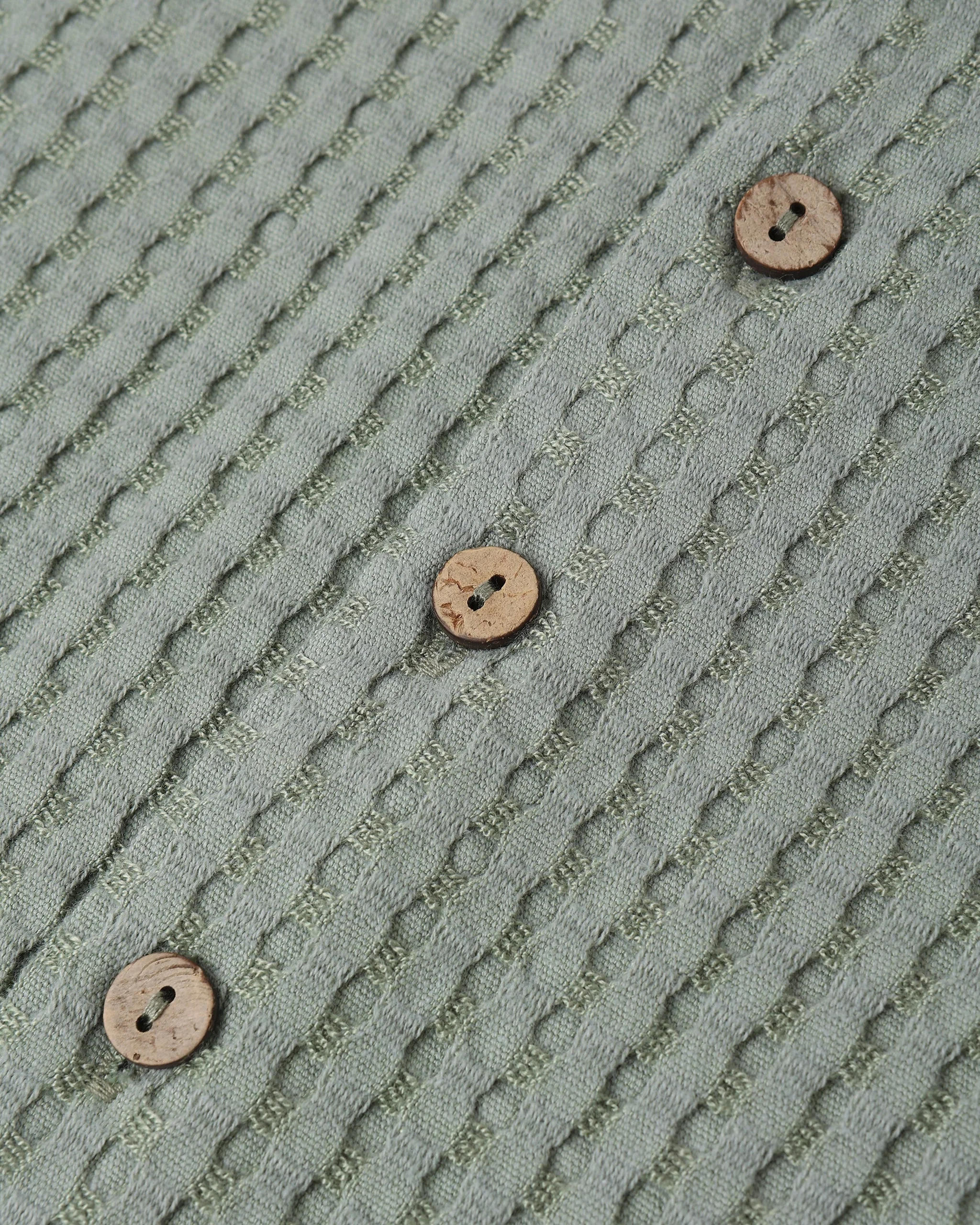 Lapel Collar Shirt Sea Green - Image 6
