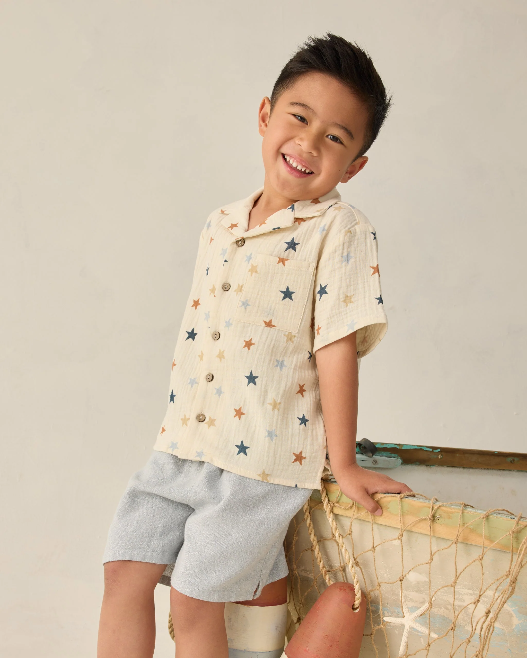 Lapel Collar Shirt Stars - Image 5