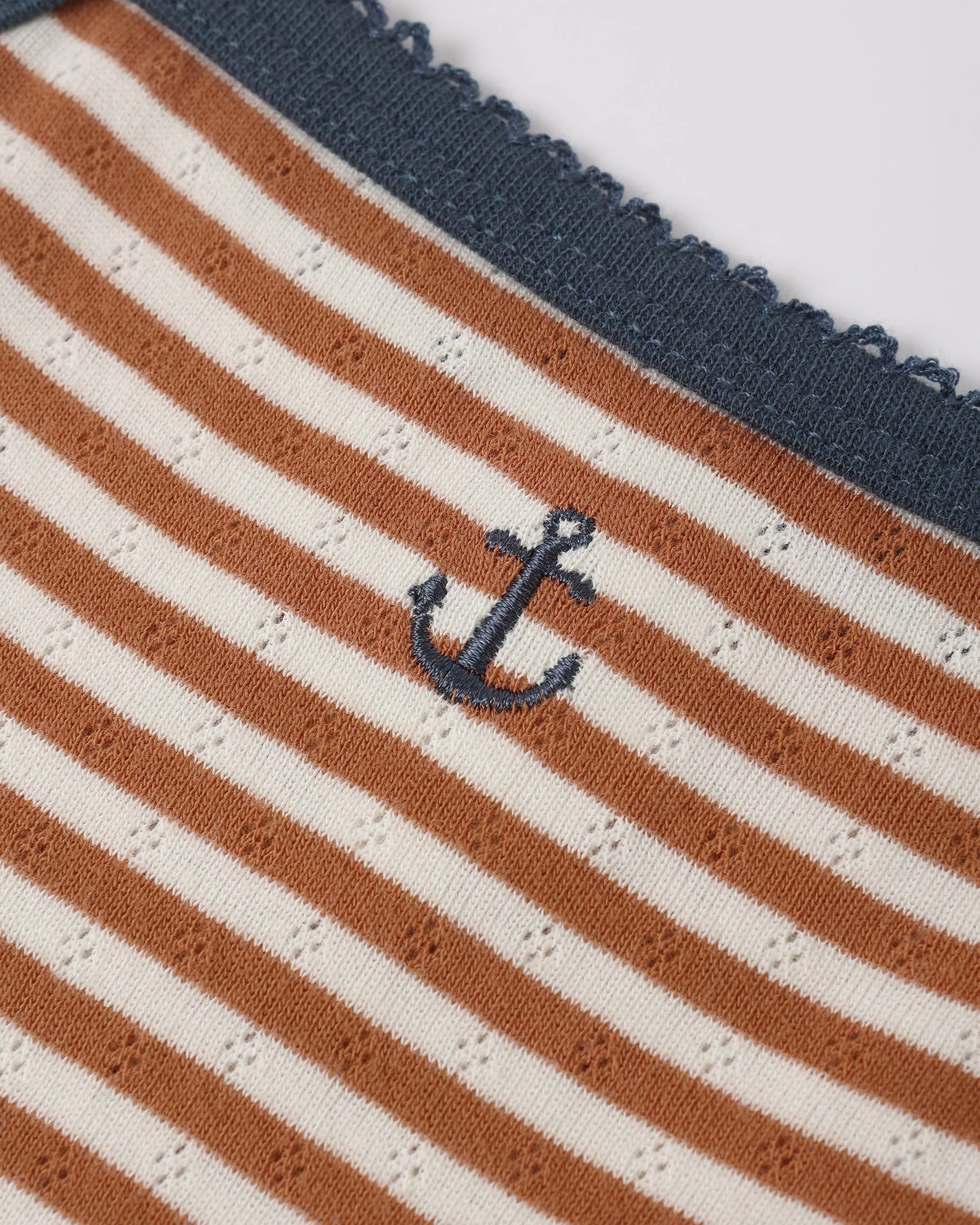 Lea Dress Poppy Stripe - Image 6