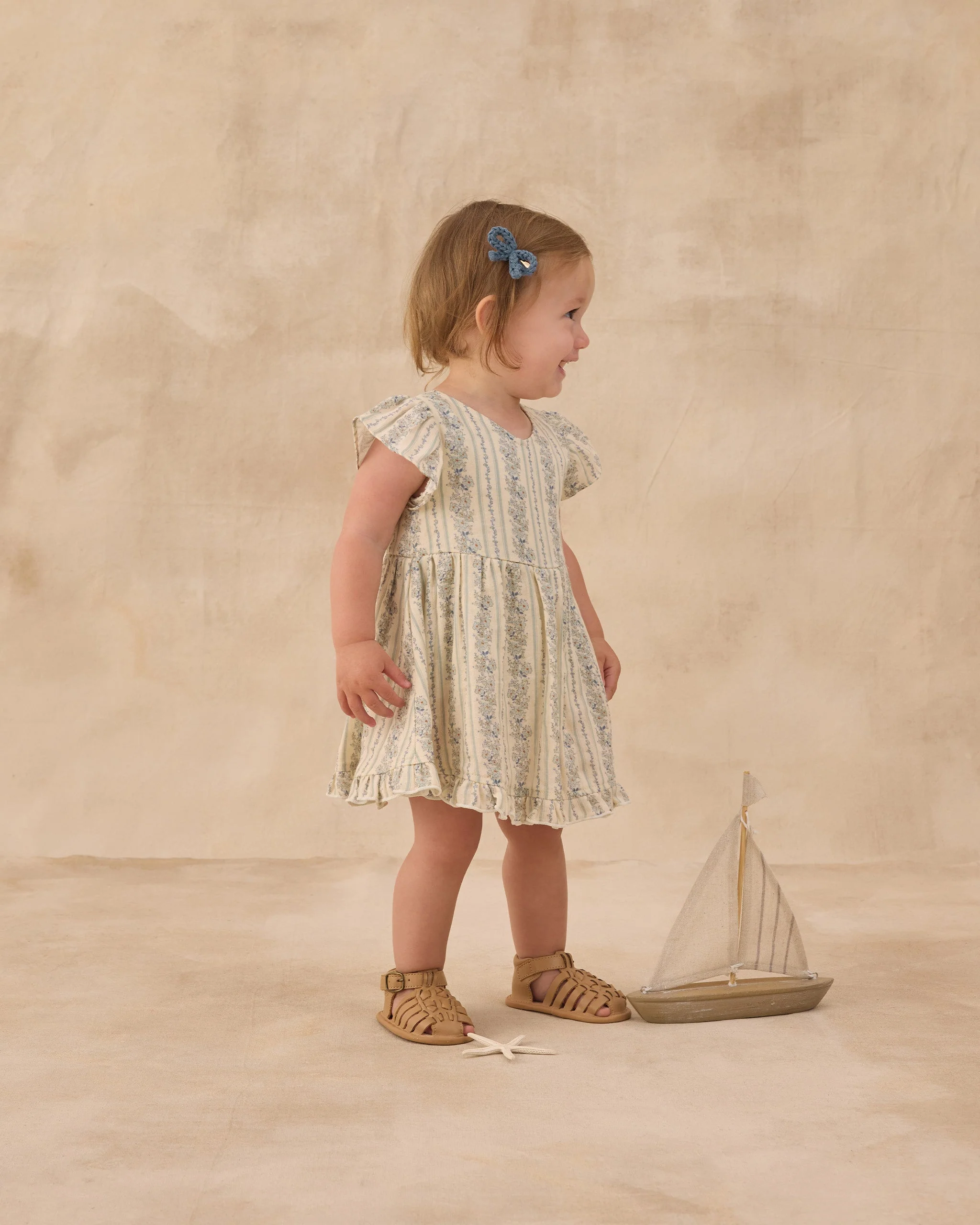 Lila Romper Blue Floral - Image 2