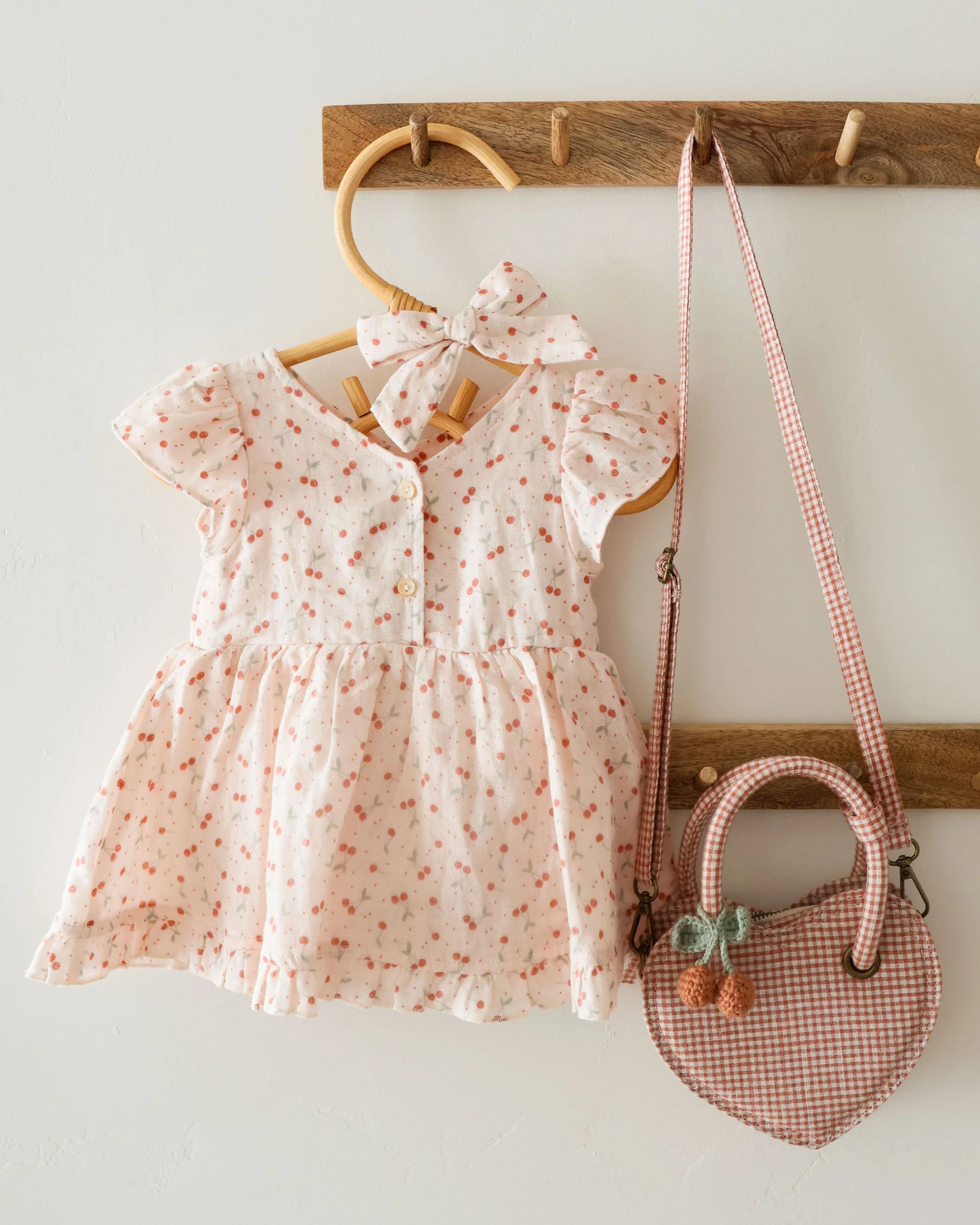 Lilia Romper || Cherries - Image 5