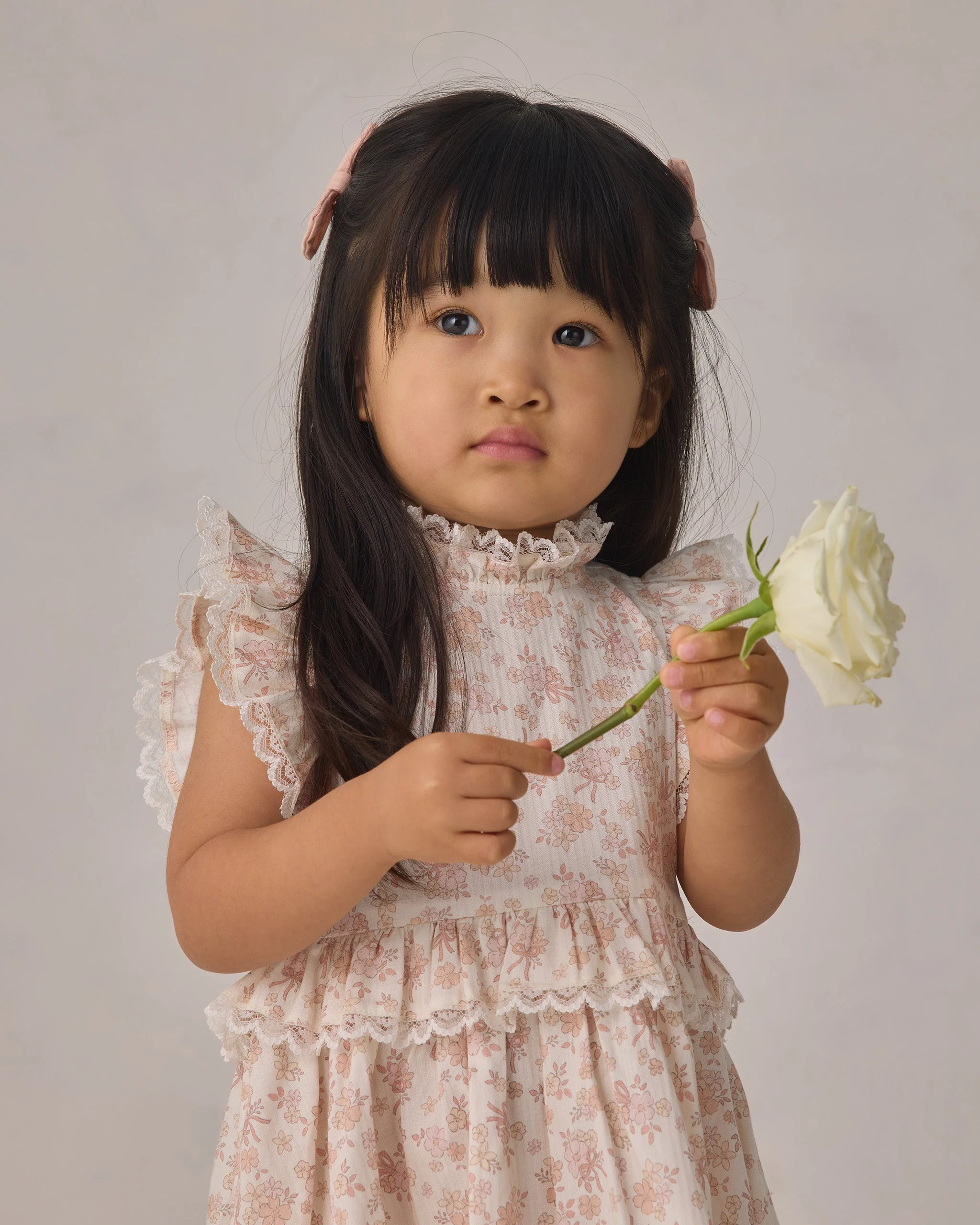 Little Bow Clips Blush - Image 2