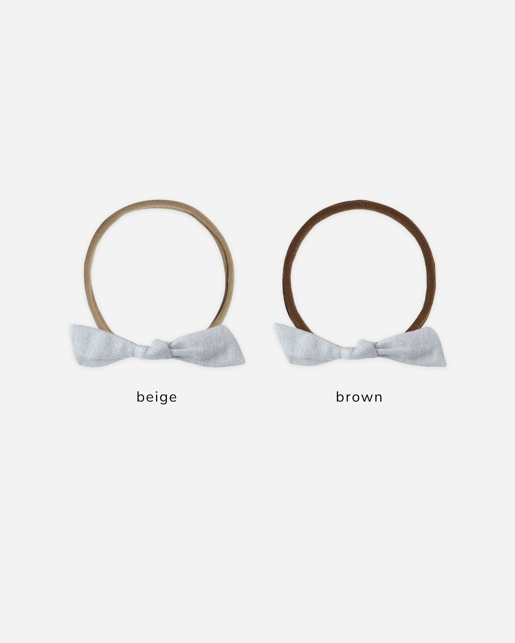 Little Knot Headband Heathered Light Blue
