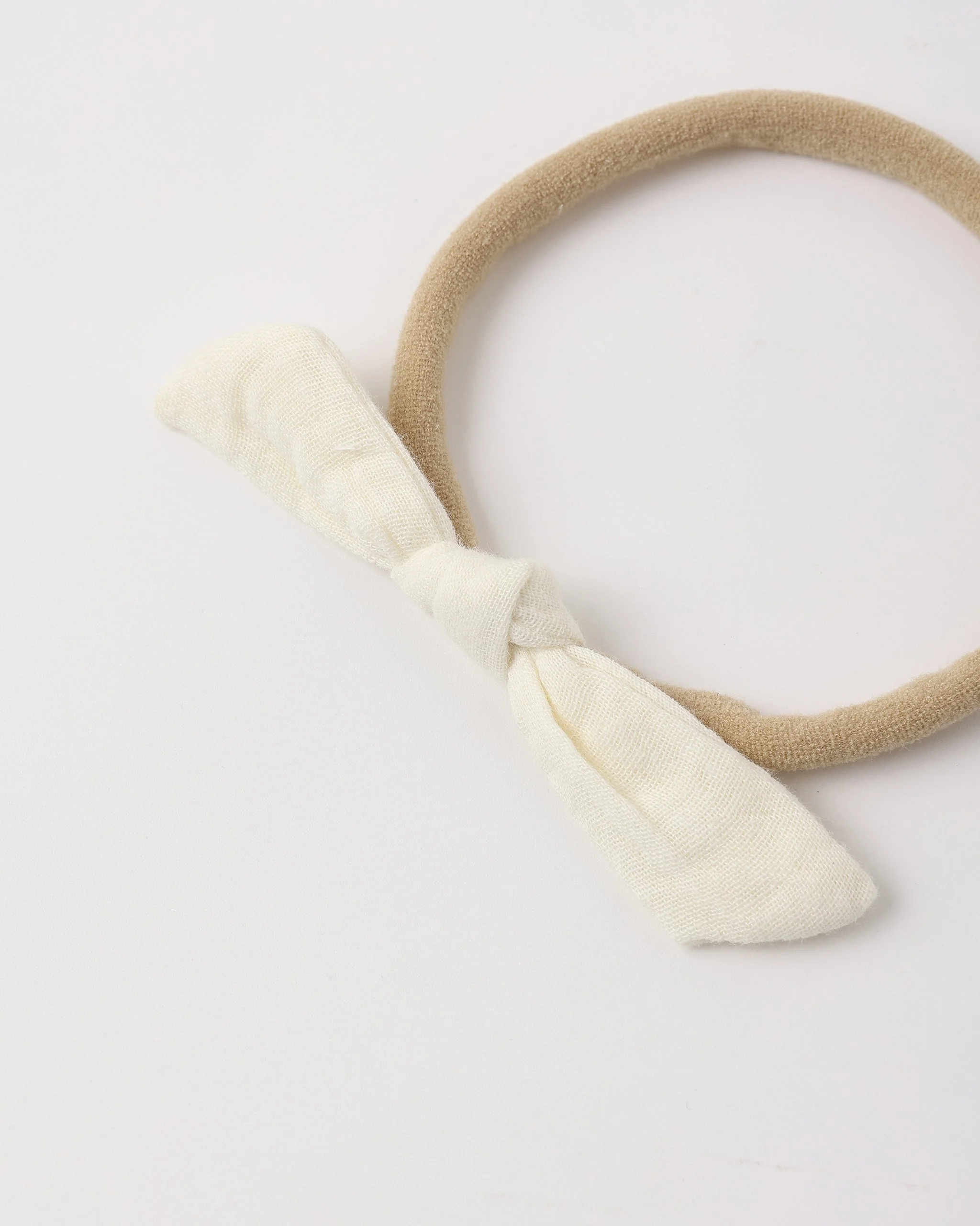 Little Knot Headband Ivory - Image 6