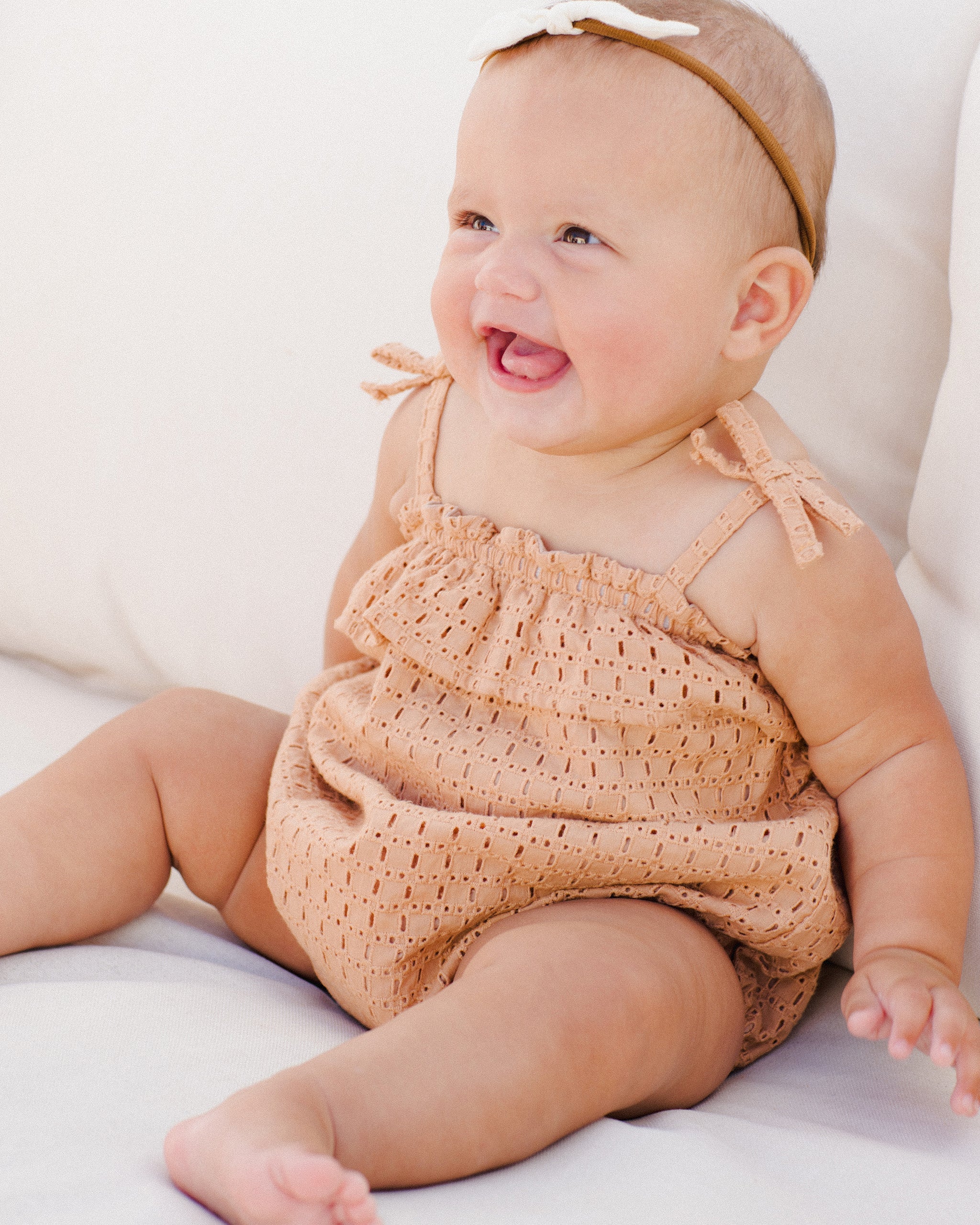 RC Little Knot Headband - || -  Ivory - Image 3