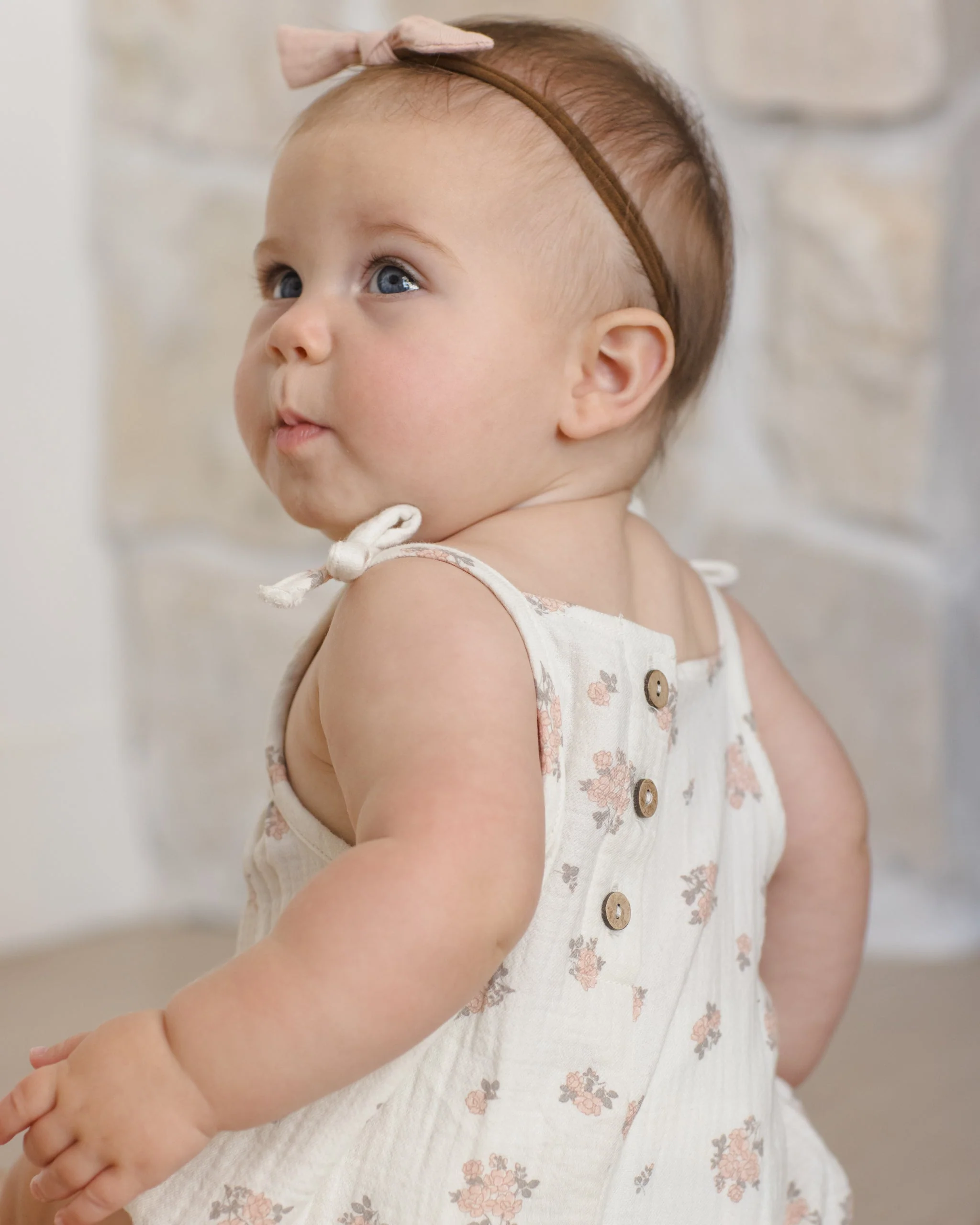 Little Knot Headband Mauve - Image 3