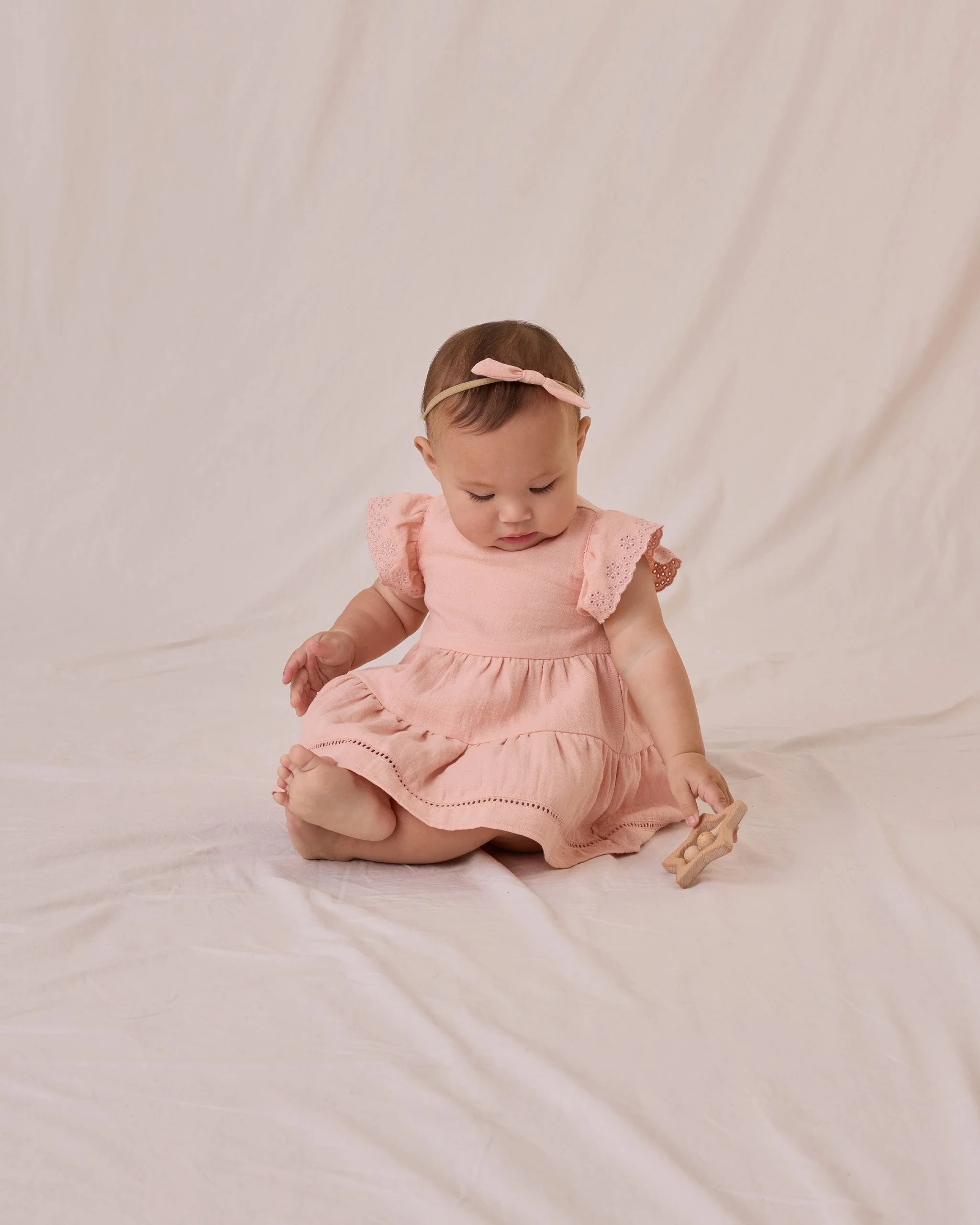 -Little Knot Headband || Melon- - Image 2