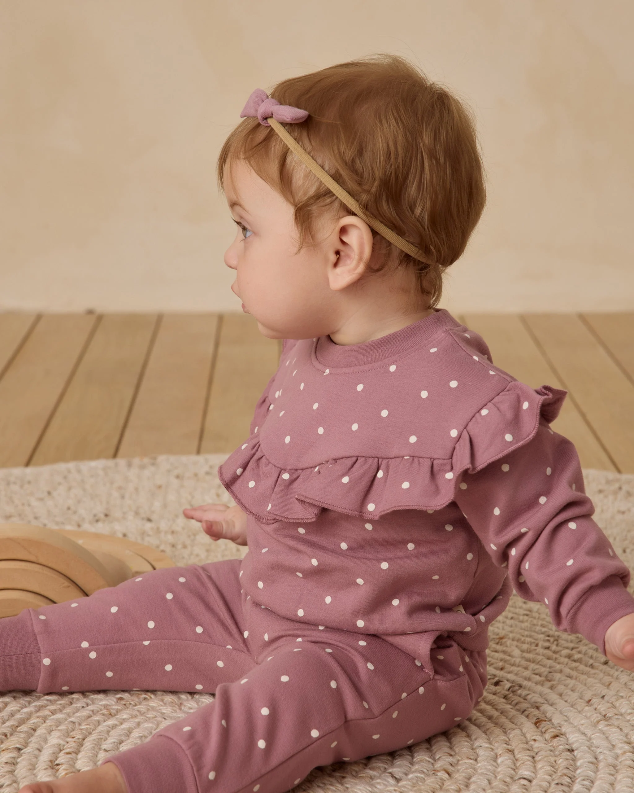 Little Knot Headband || Mulberry - Image 2