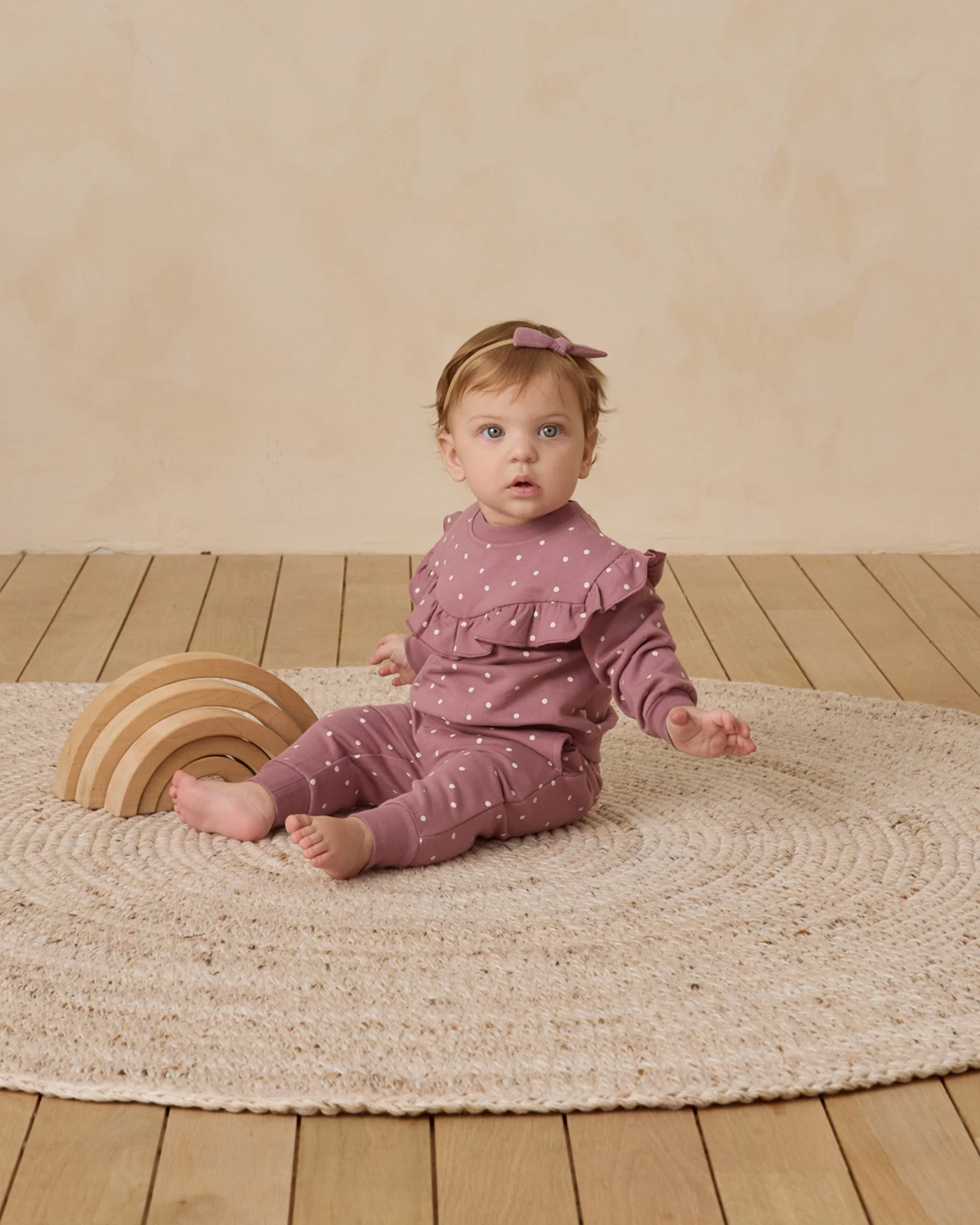 Little Knot Headband || Mulberry - Image 4