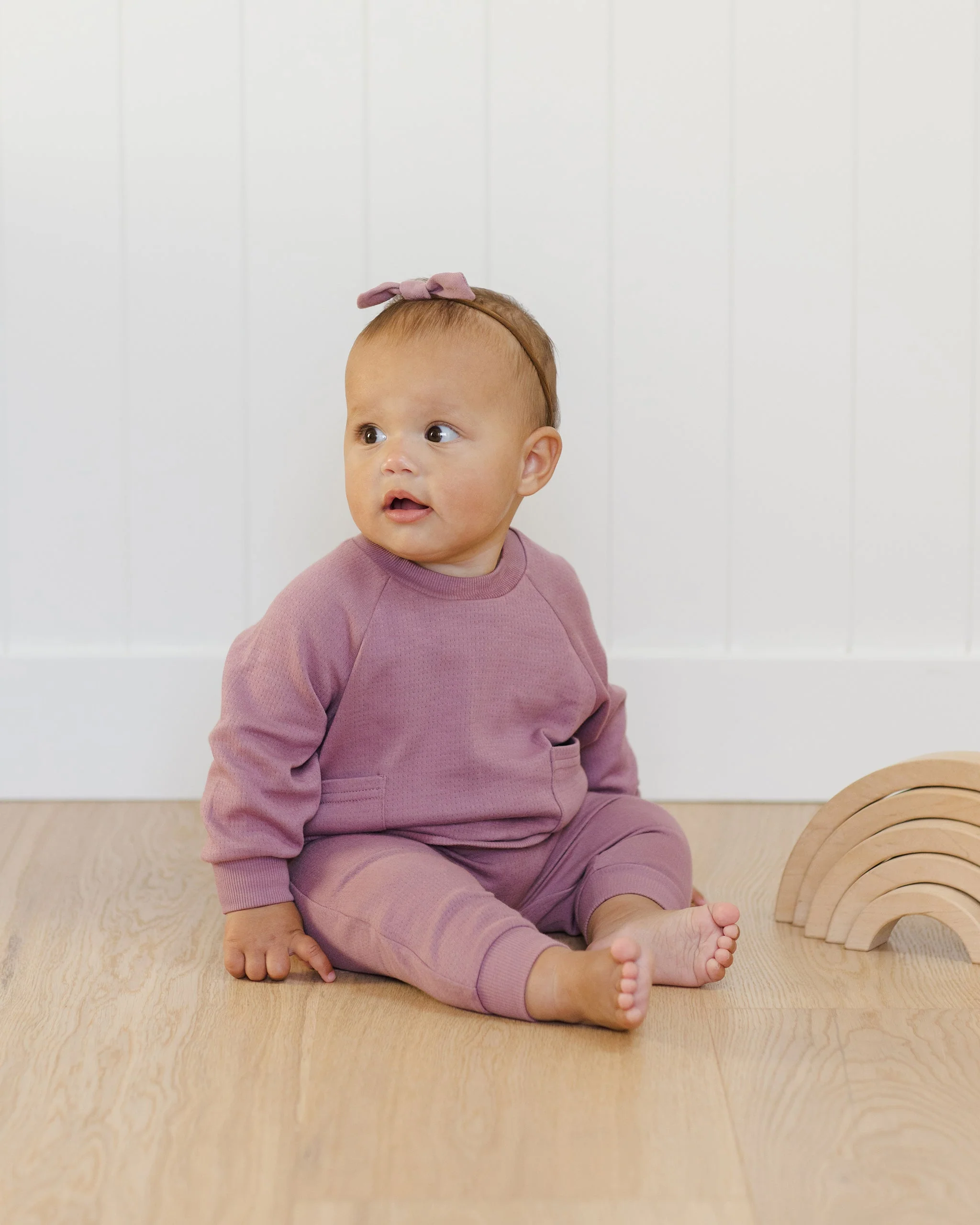 Little Knot Headband || Mulberry - Image 7