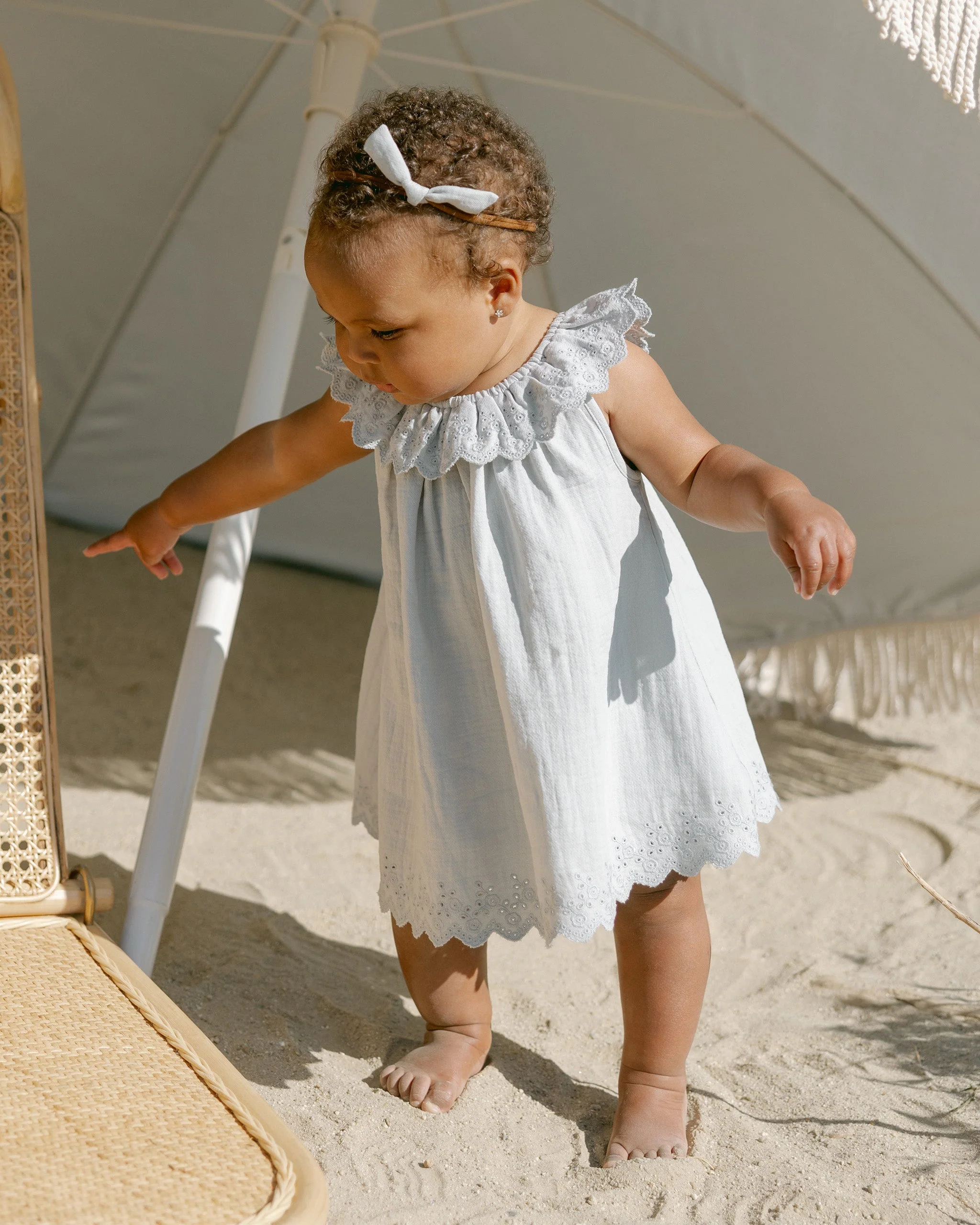 -Little Knot Headband || Sky- - Image 3