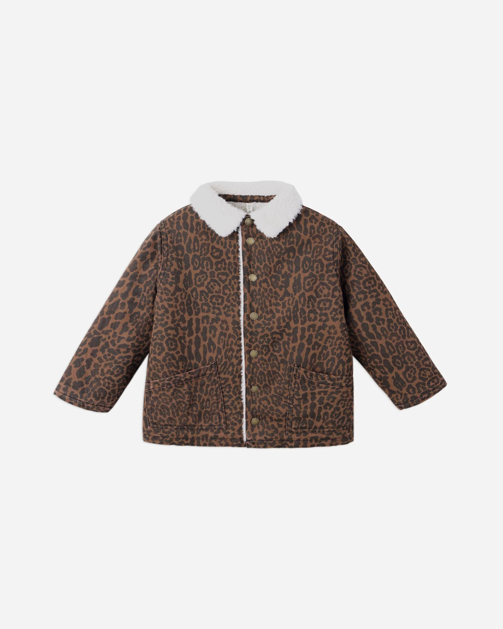 Long Chore Coat || Leopard