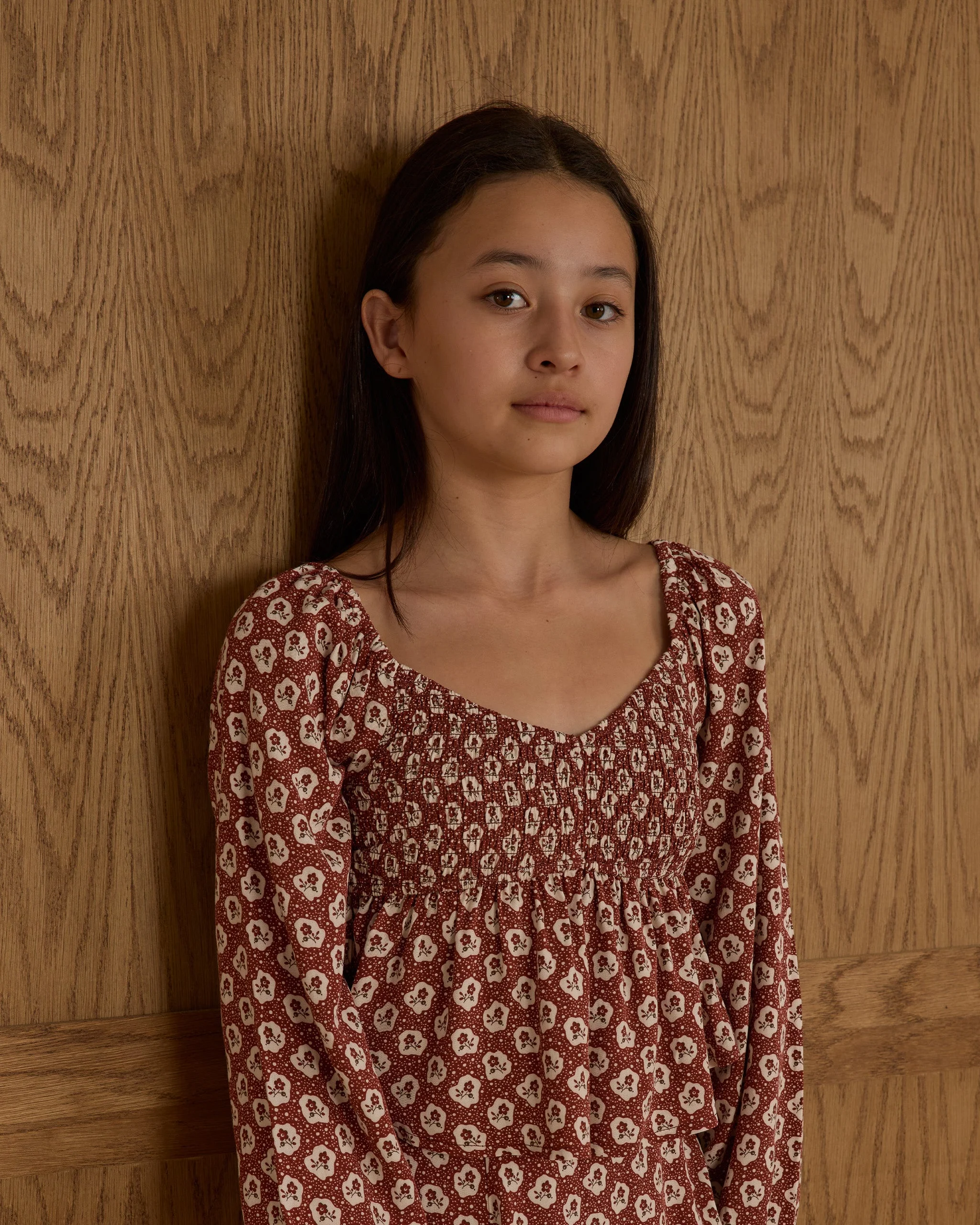 Long Sleeve Flutter Top || Ruby Fleur - Teen - Image 3