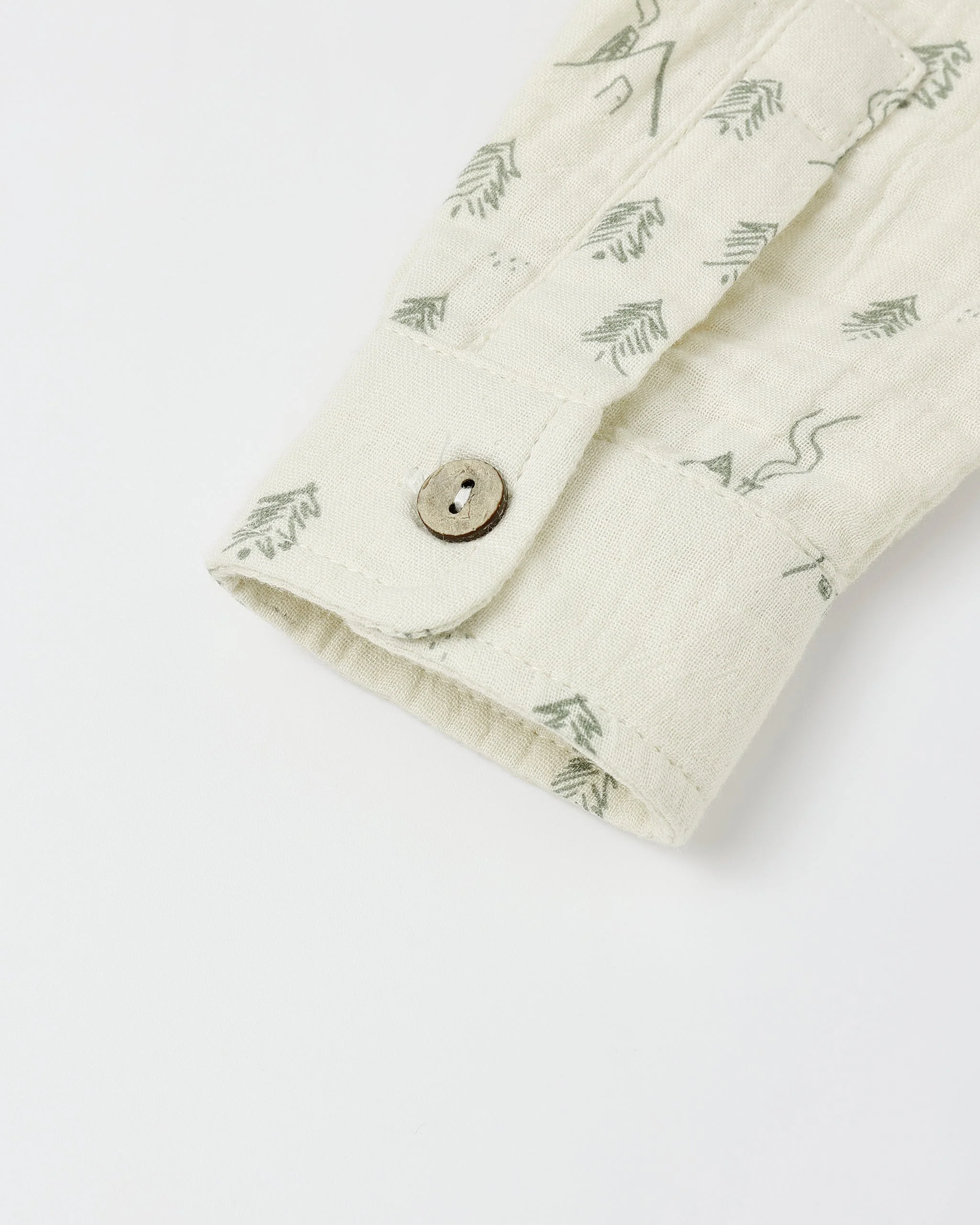 Long Sleeve Mason Shirt || Woods - Image 6