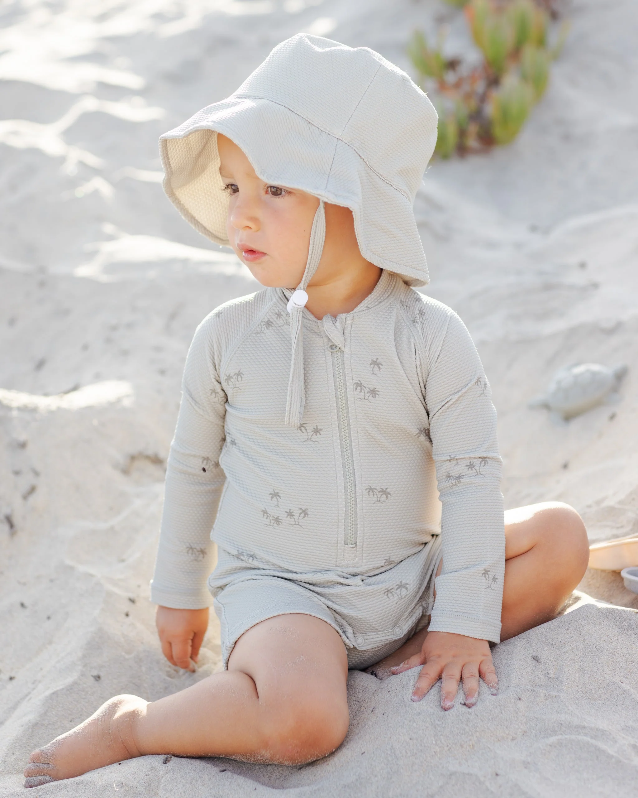 Long Sleeve One-Piece Rashguard Palm - Image 3