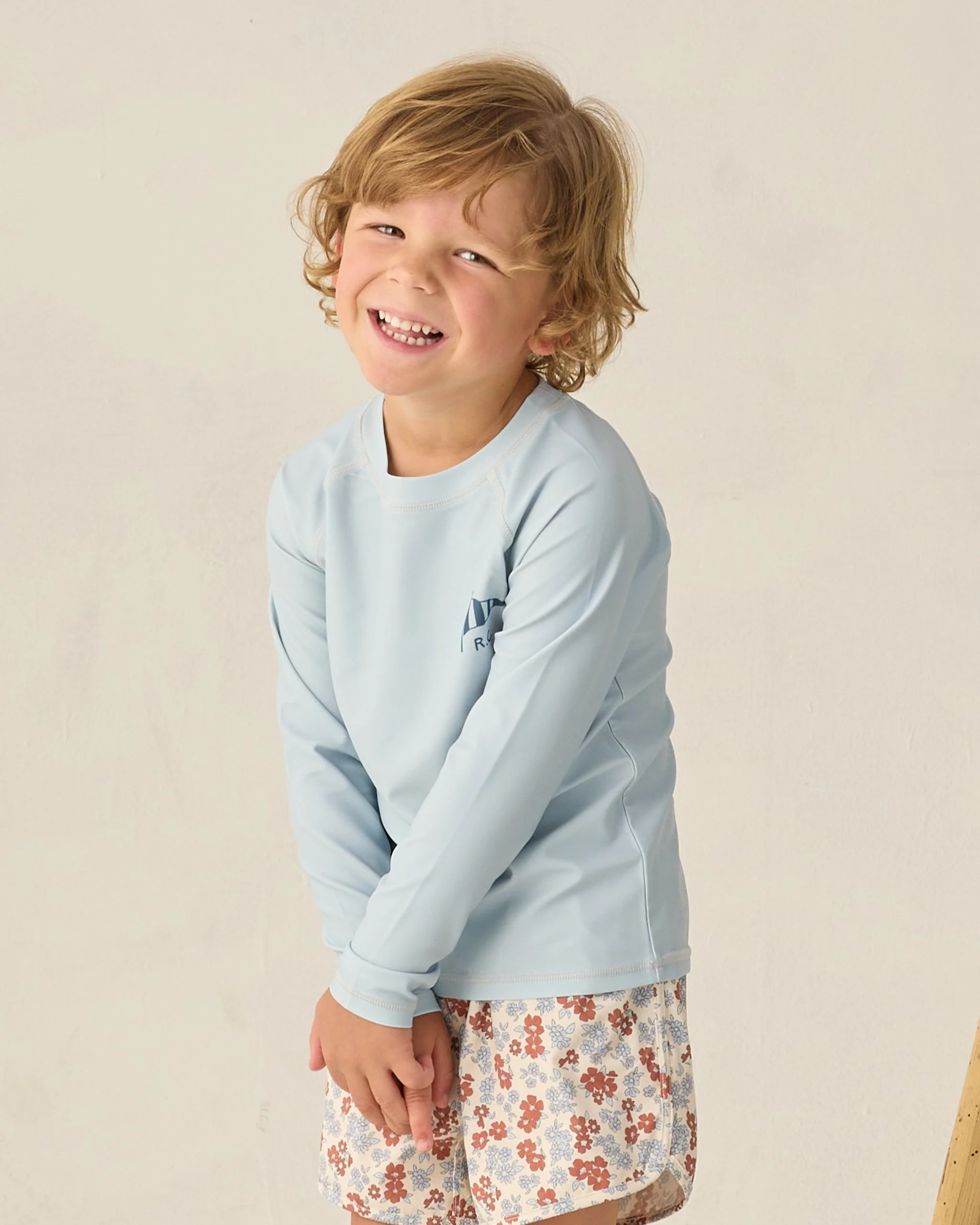 Long Sleeve Rashguard Light Blue - Image 4