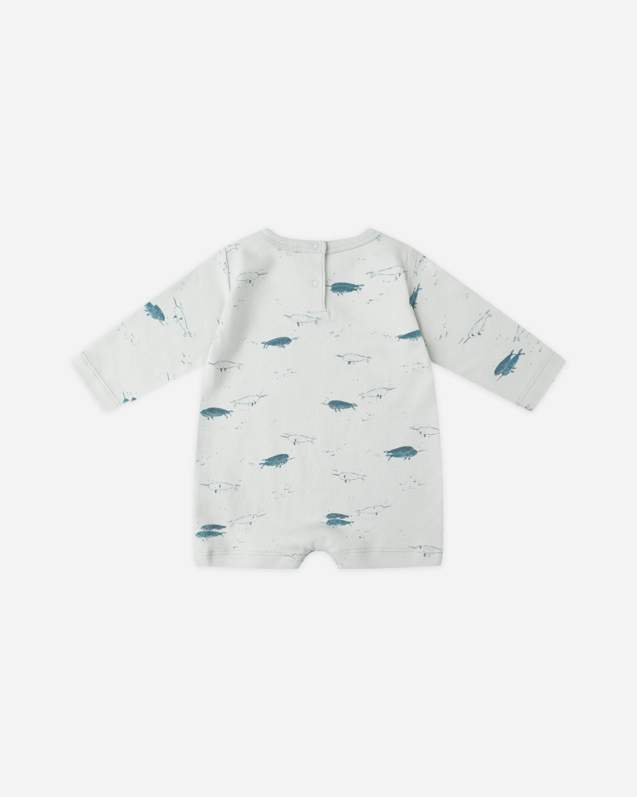 Long Sleeve Romper || Narwhals - Image 2