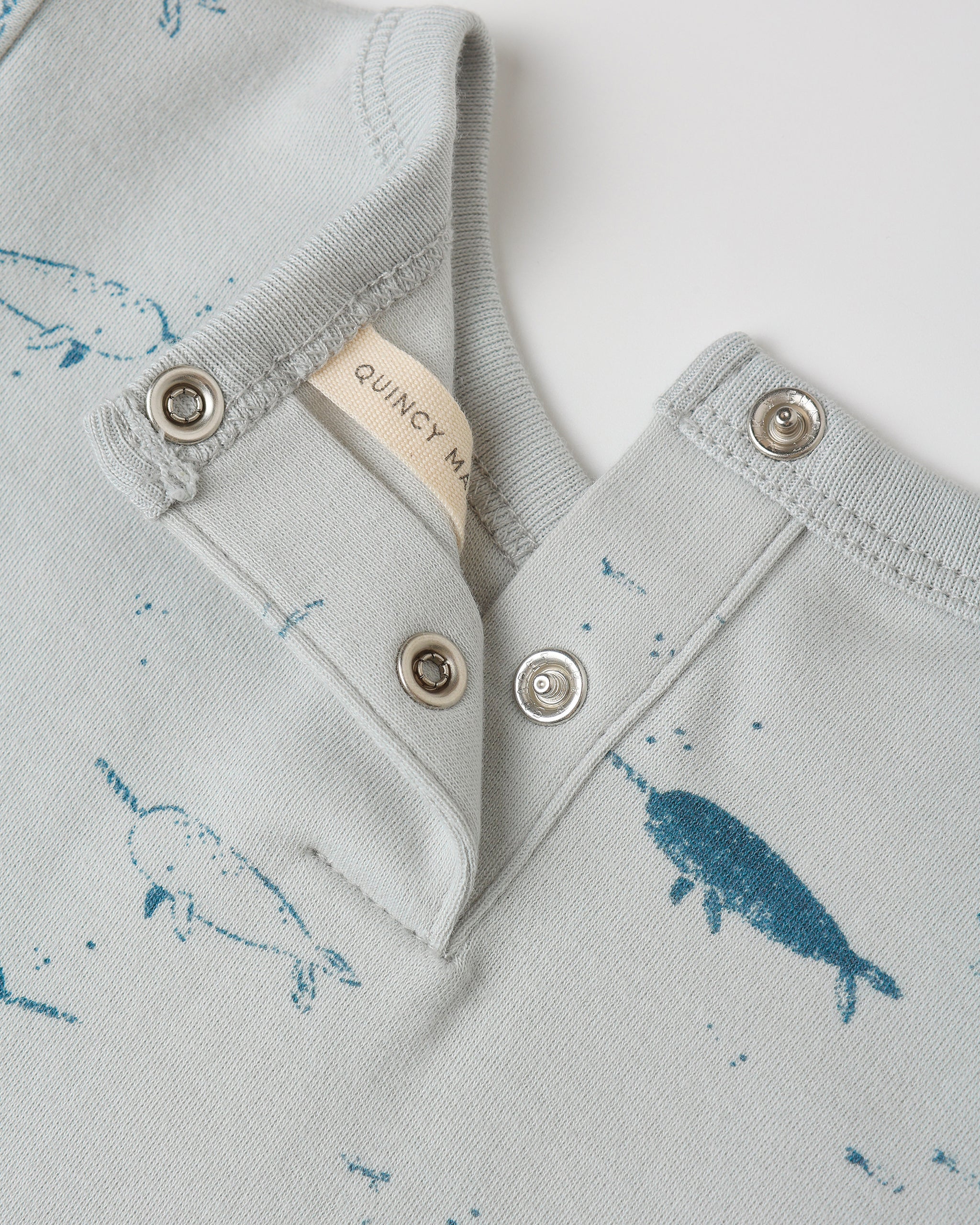 Long Sleeve Romper || Narwhals - Image 6