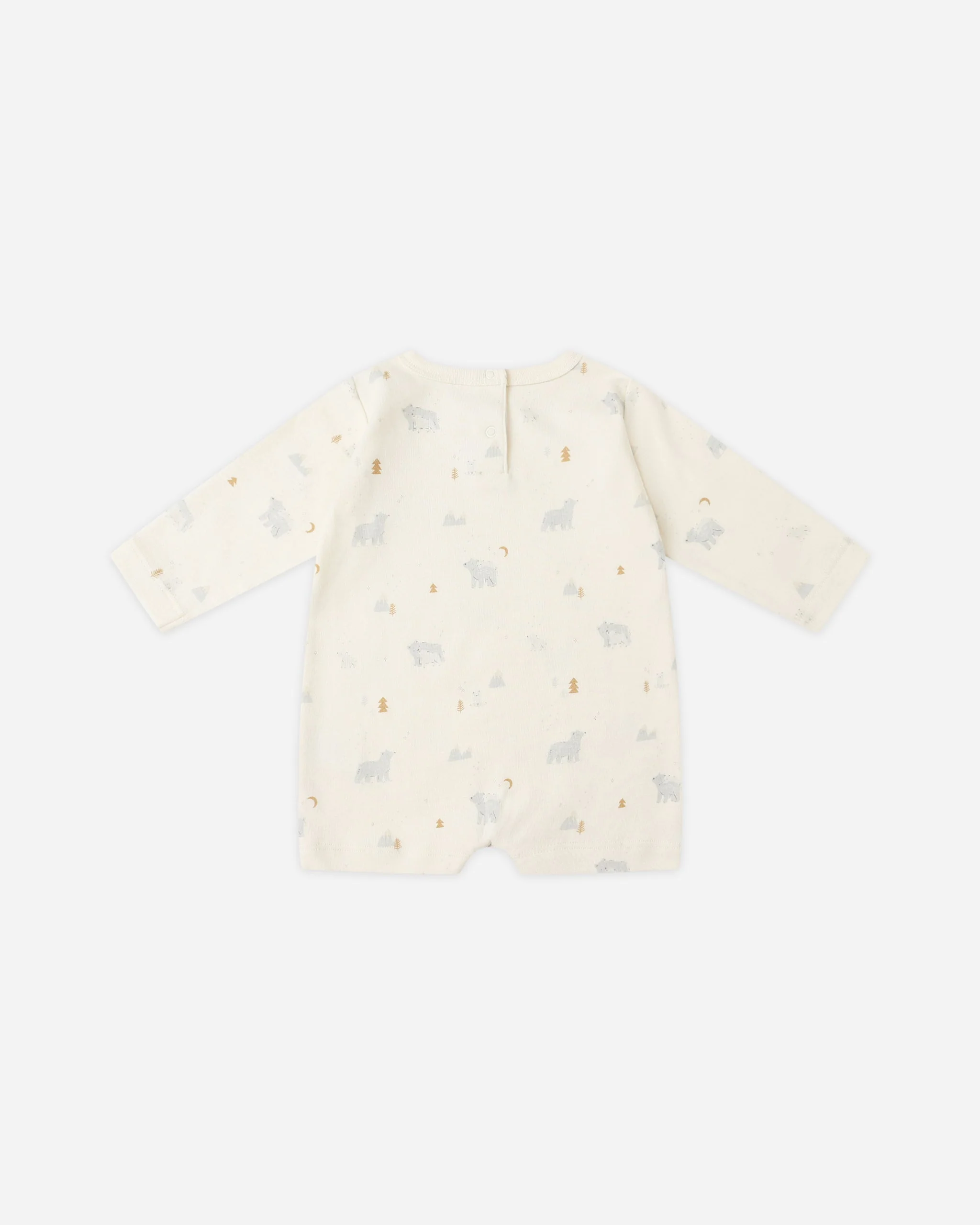 Long Sleeve Romper || Polar Bears - Image 2