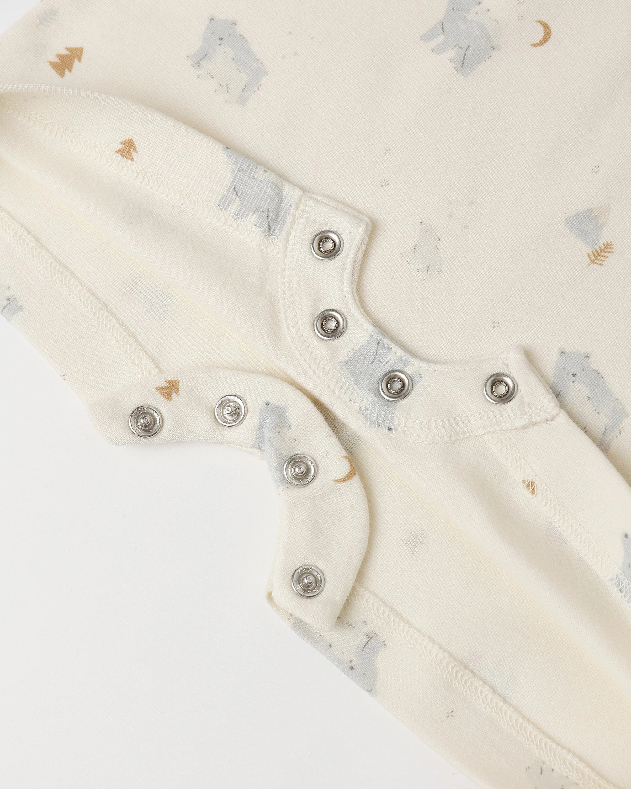 Long Sleeve Romper || Polar Bears - Image 5
