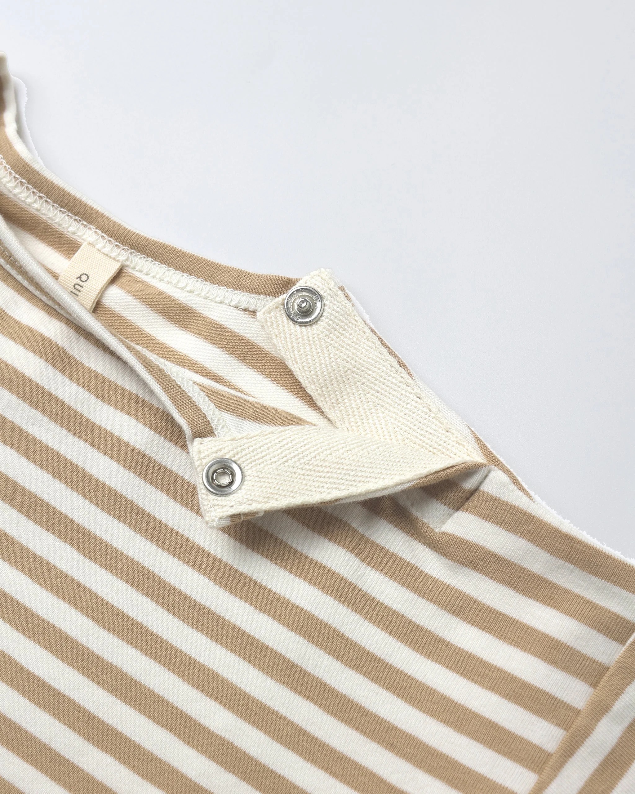 Long Sleeve Tee || Gold Stripe - Image 4