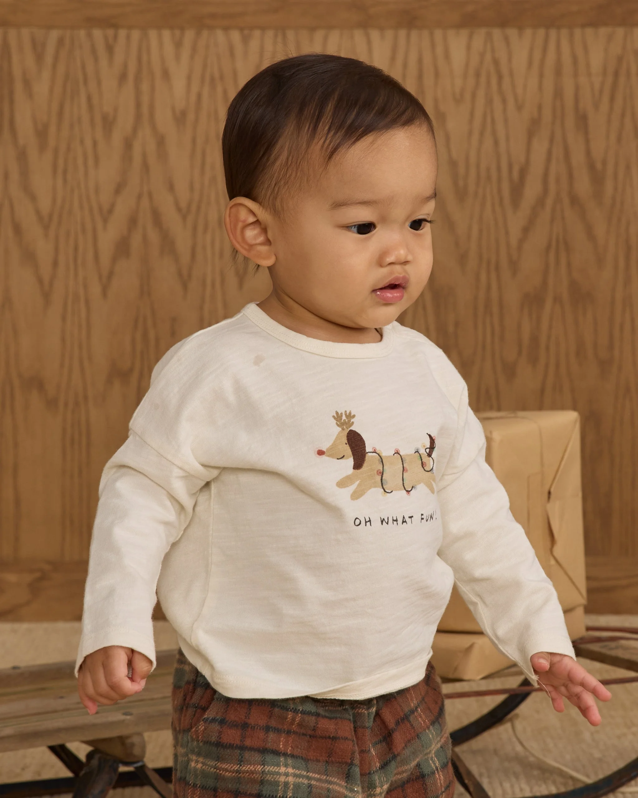 Long Sleeve Tee || Oh What Fun - Image 4