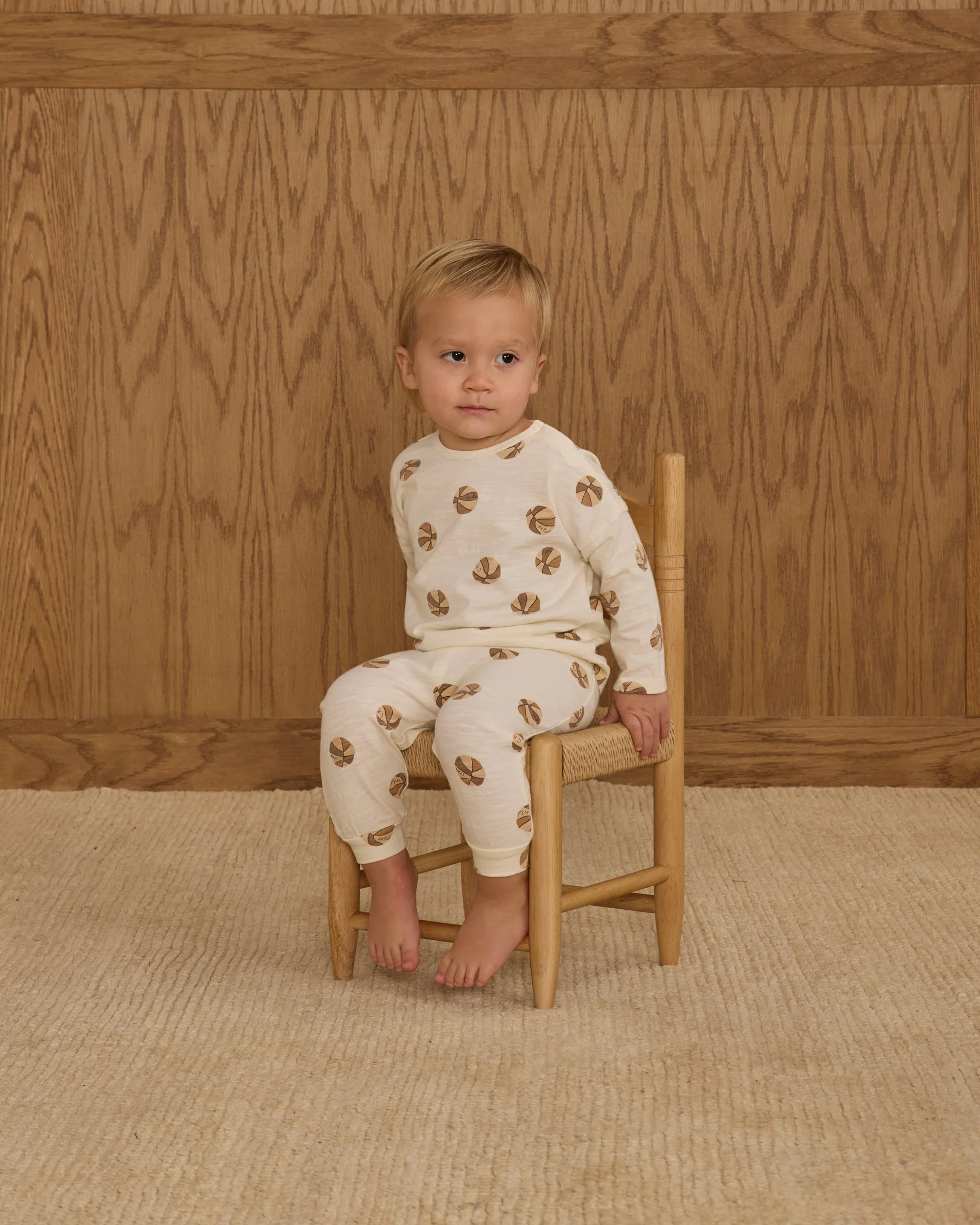 Long Sleeve Tee + Pant Set || Basketball - Image 2